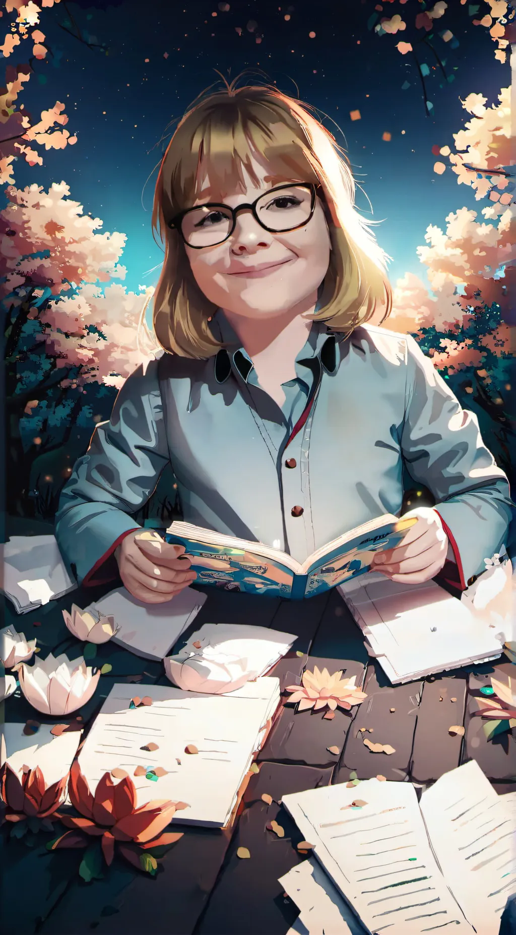 ai character: Nicole Hughes (me) background