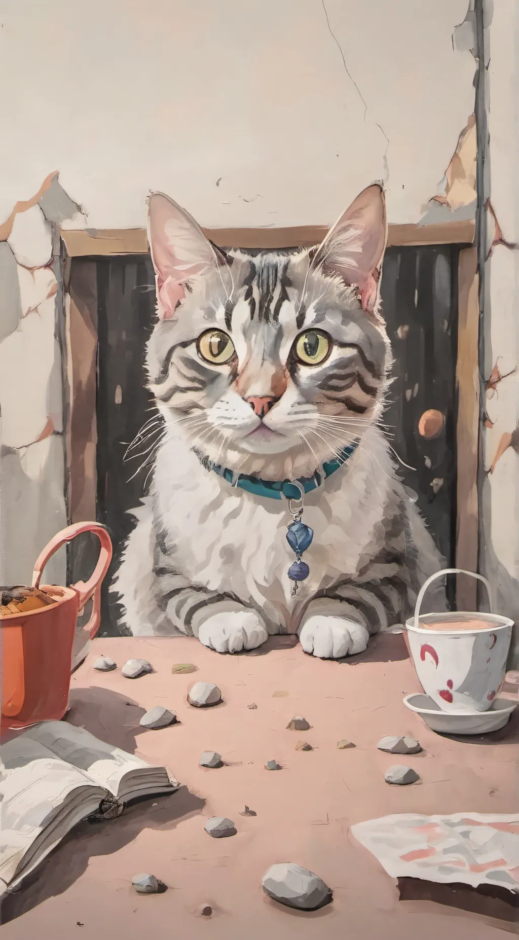 ai character: Midnight  background