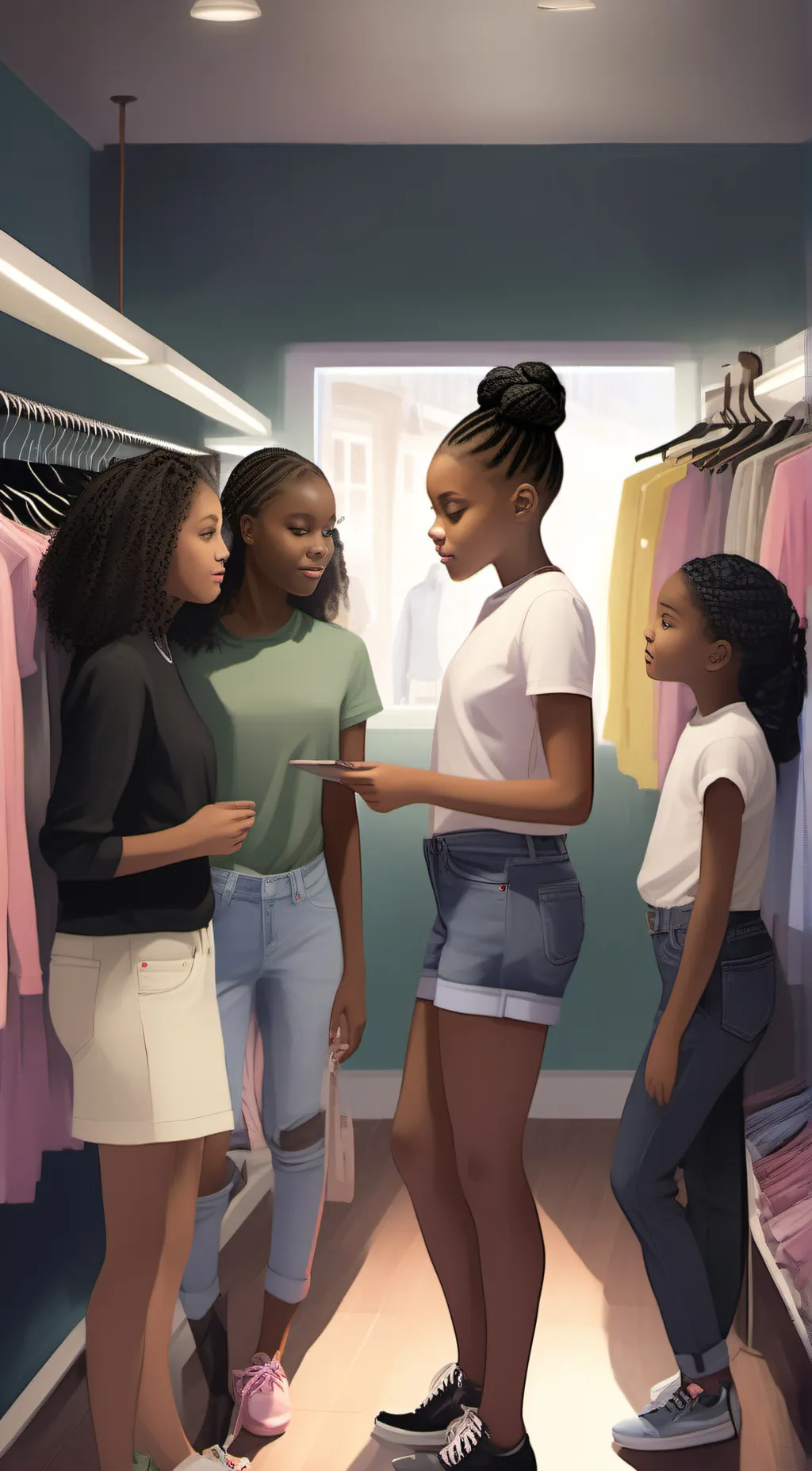 ai character: Sissy  background