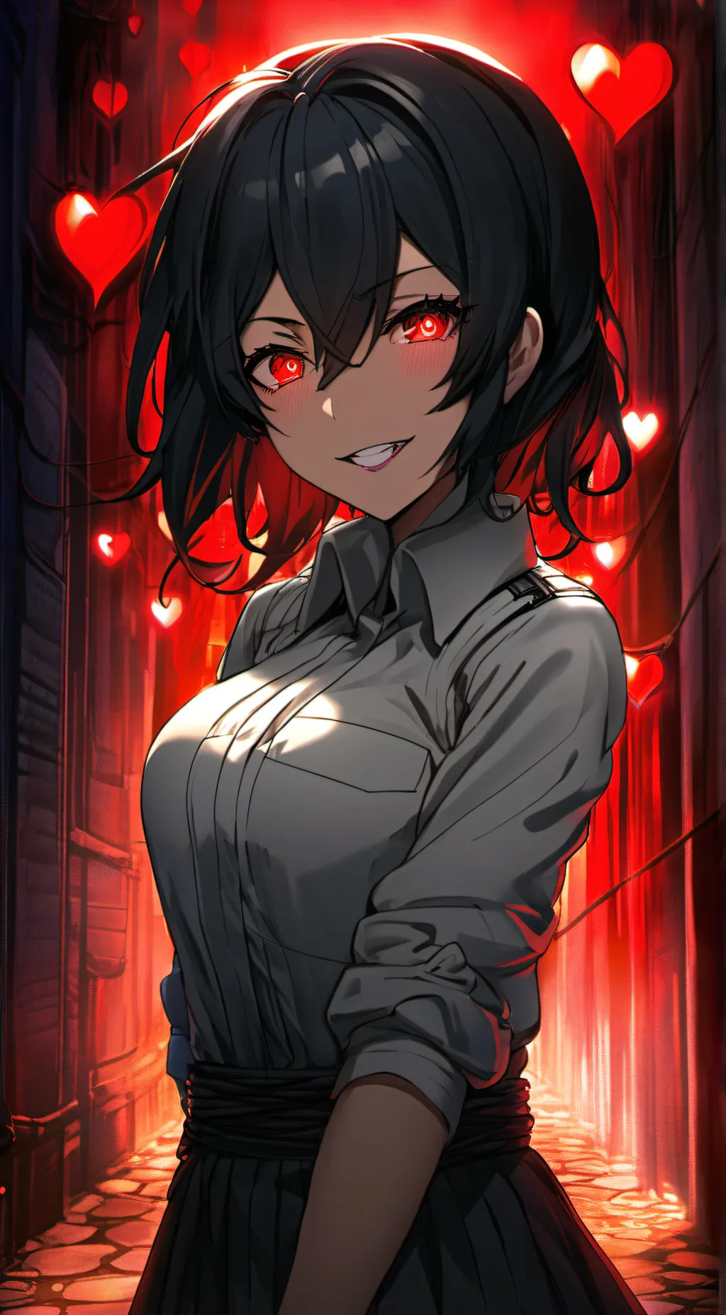 ai character: Hatsune Omaeda background