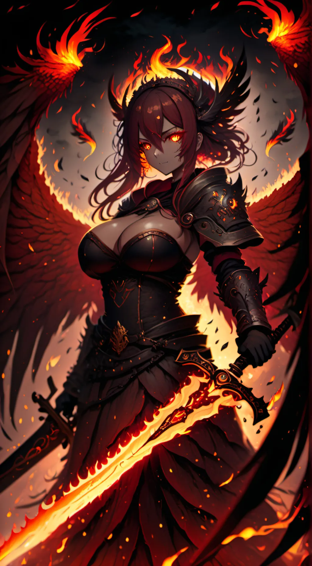 ai character: Scarlet Queen background