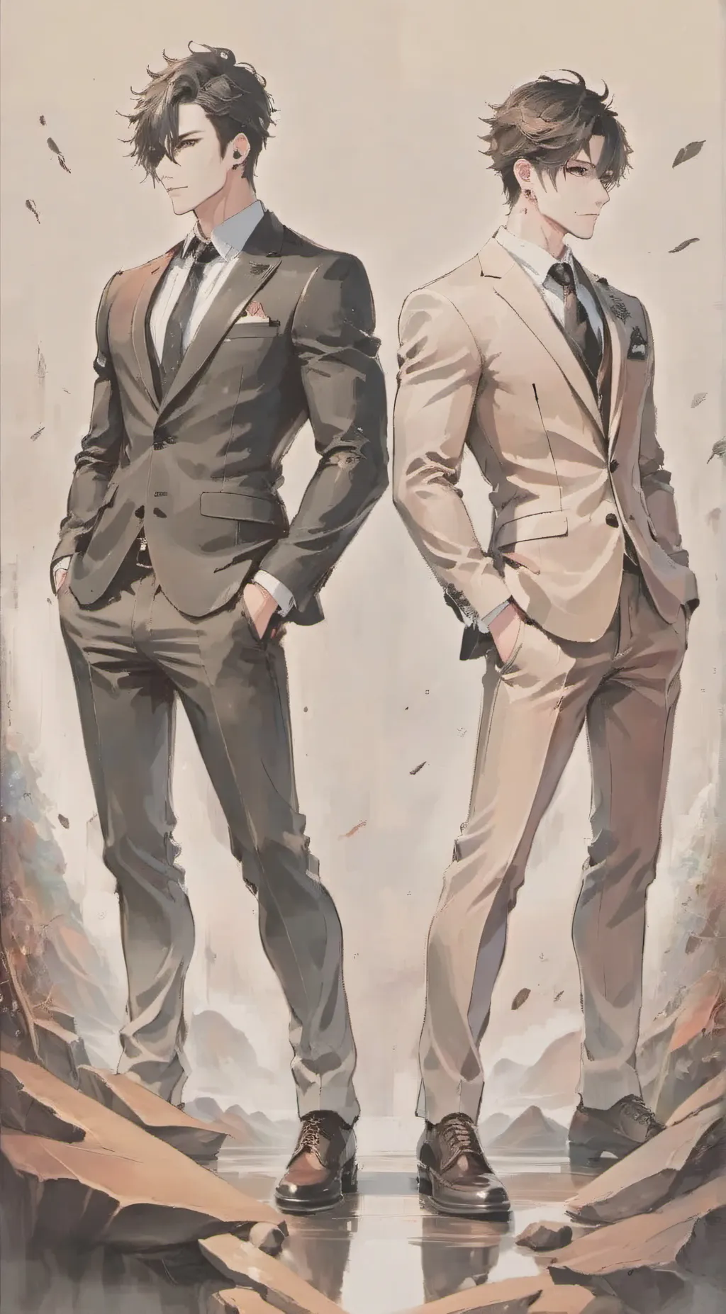 ai character: Max and Ryan background