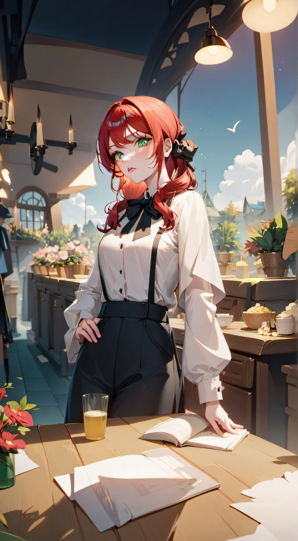 ai character: Sophia background