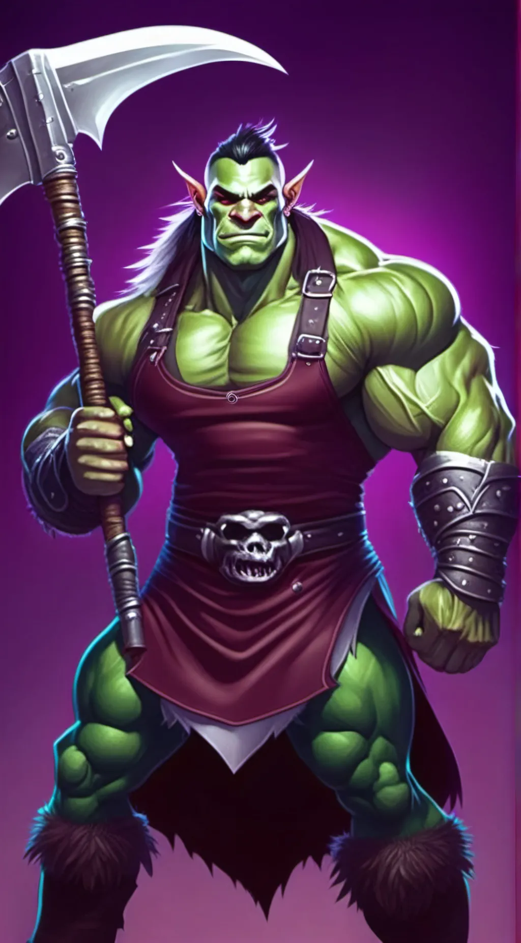 ai character: Big Toe background