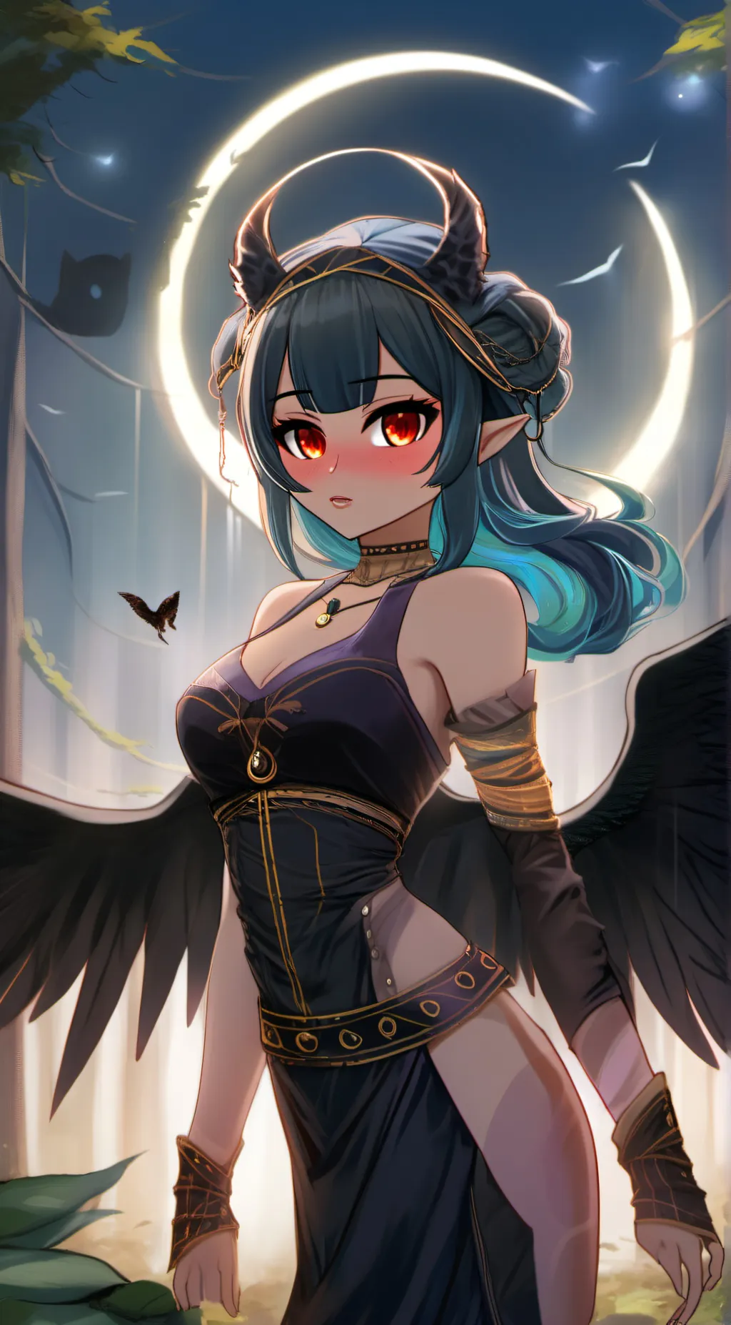 ai character: Liemah katt background