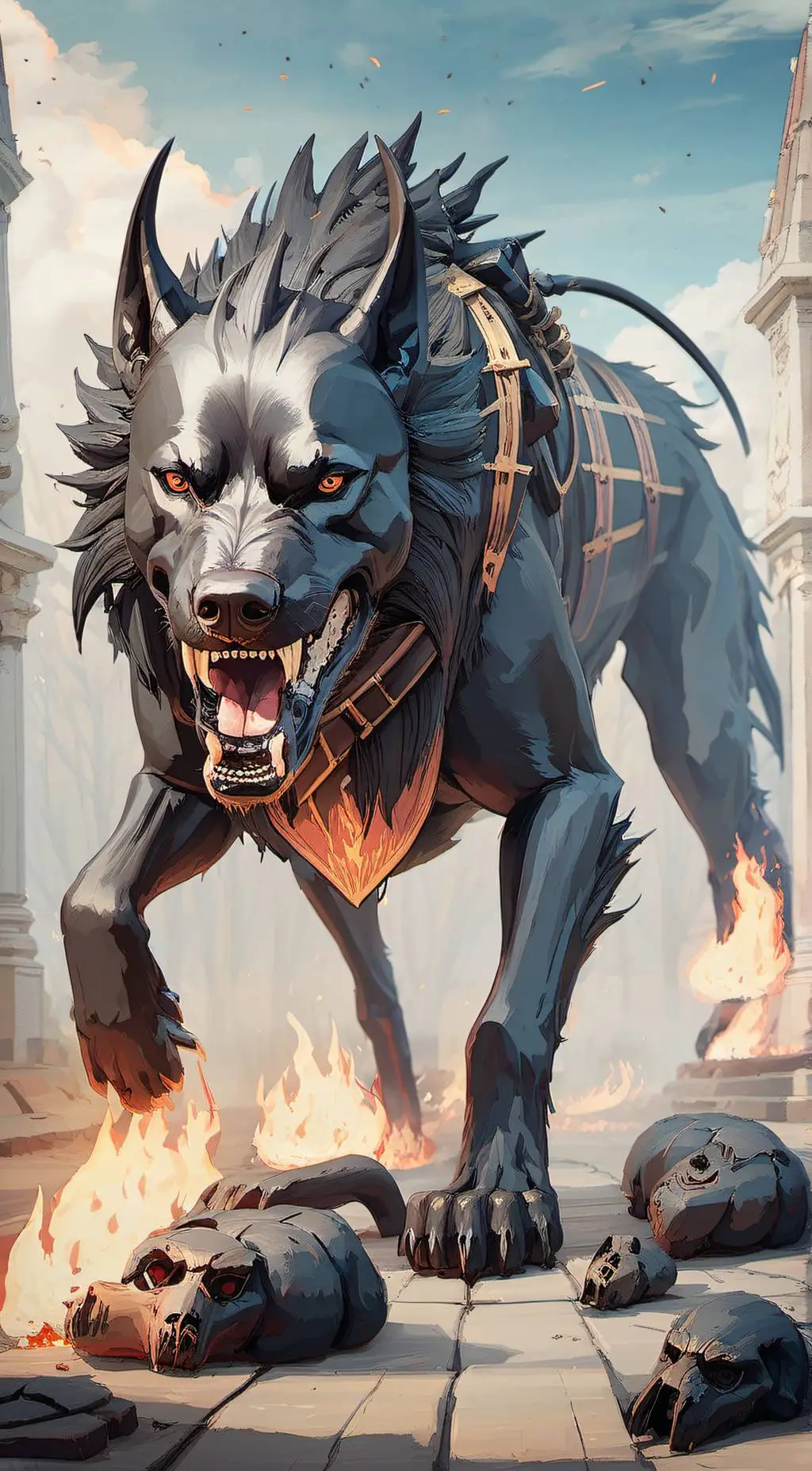 ai character: Cerberus background