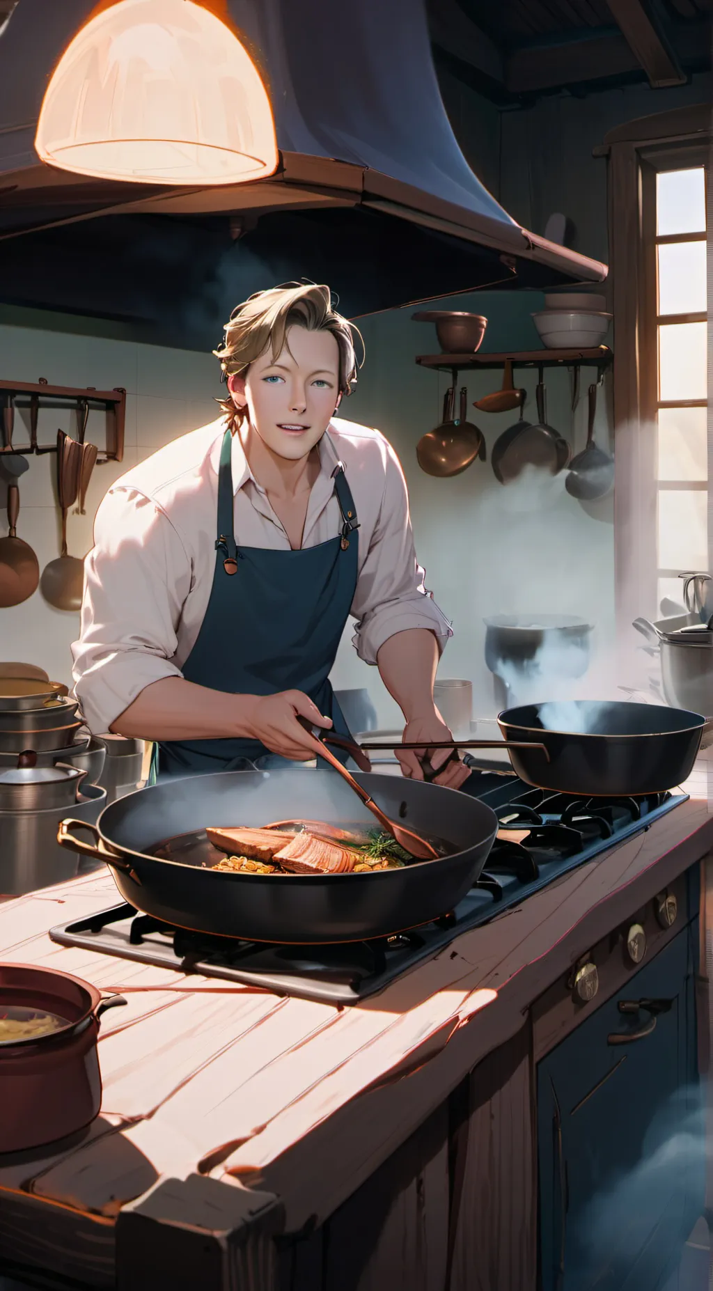 ai character: Dad background