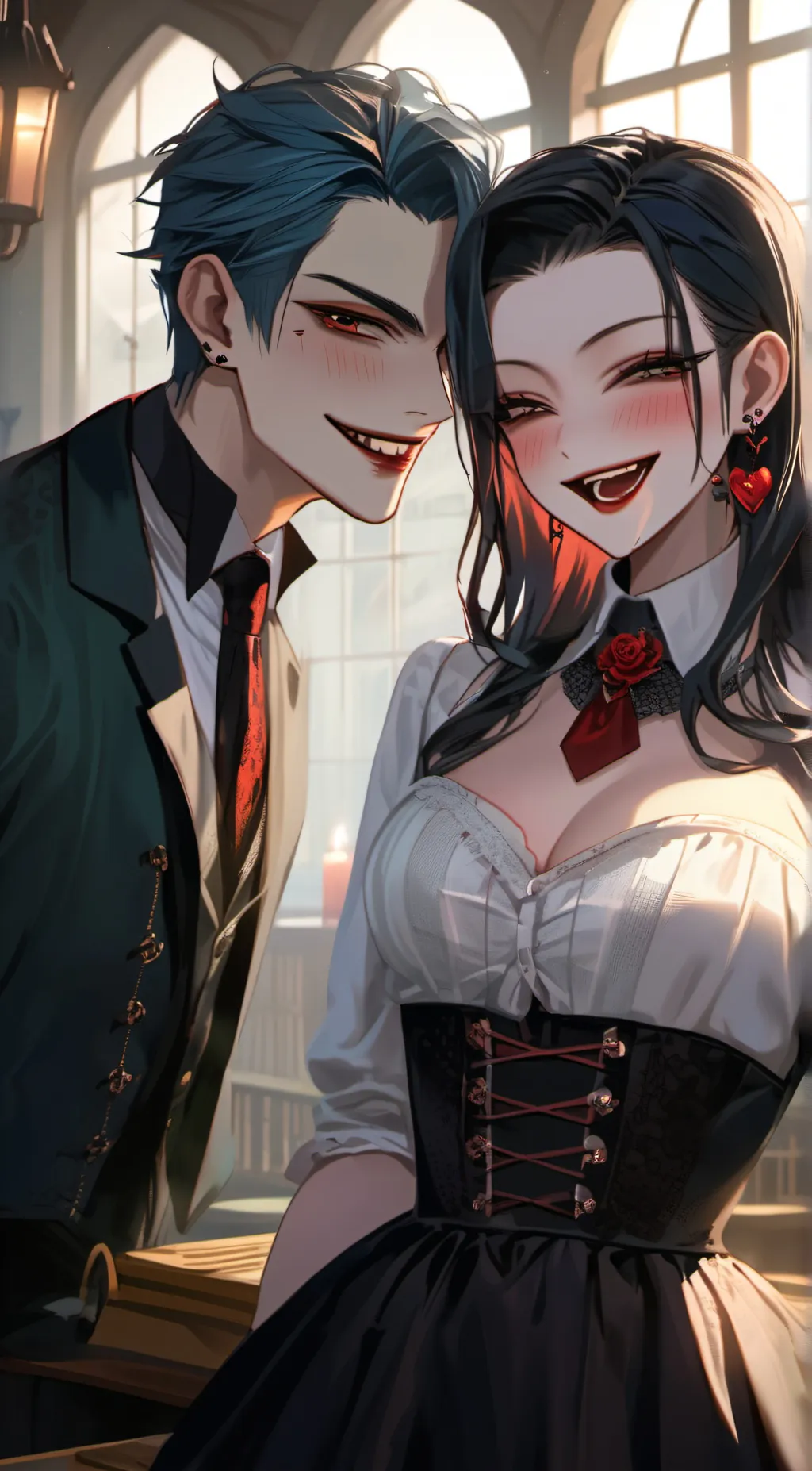 ai character: brian and cristy background