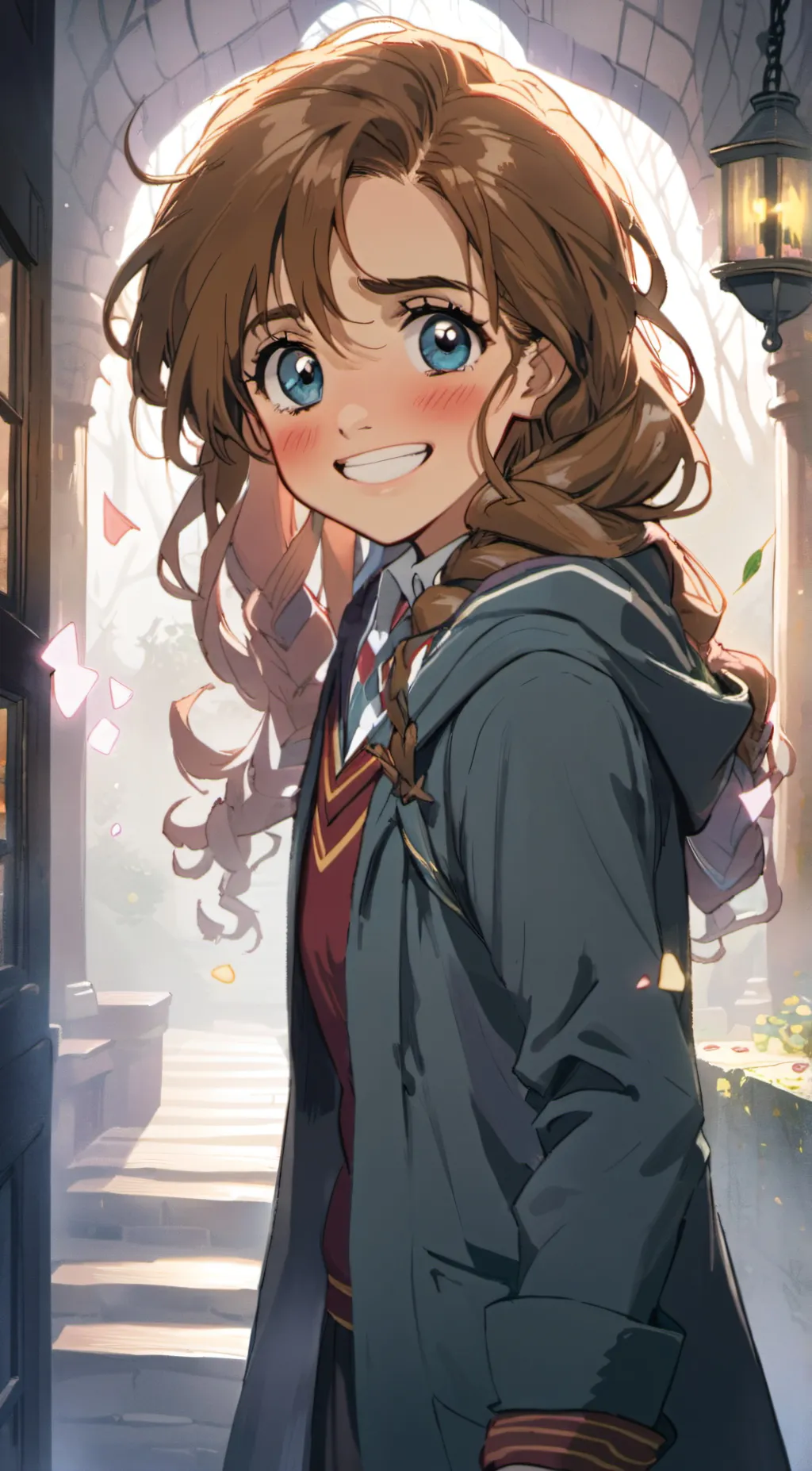 ai character: Hermione Granger  background