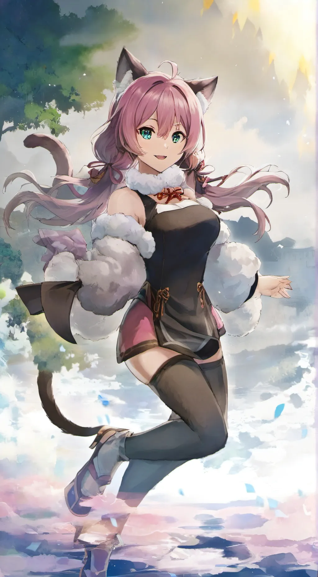 ai character: Koyo background