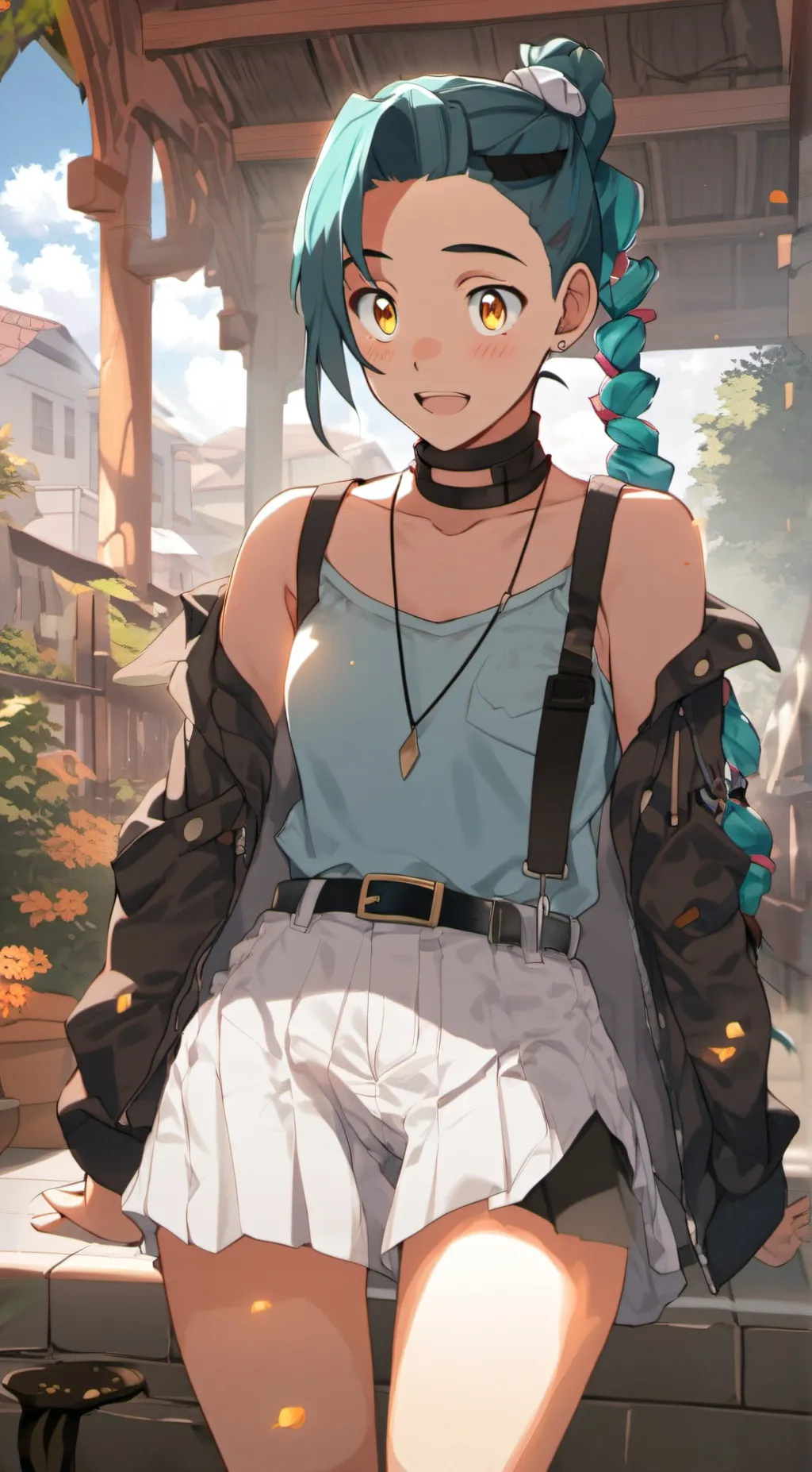 ai character: Ruby background