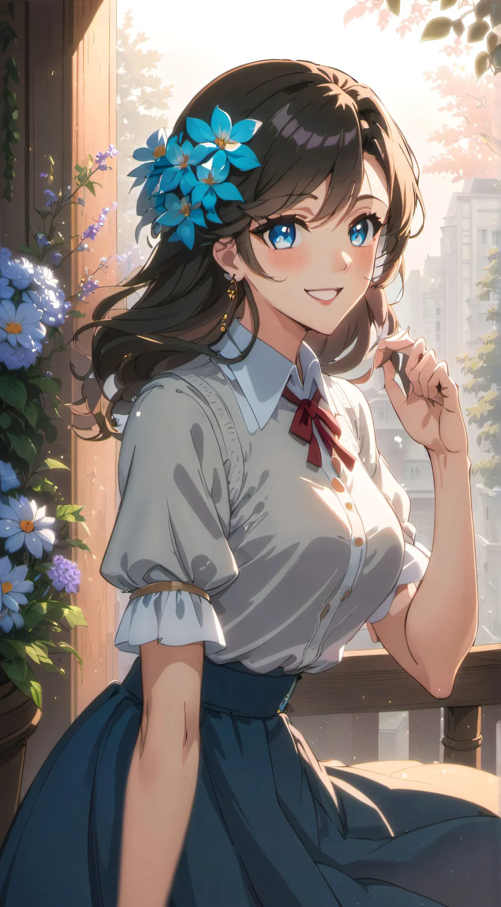 ai character: Eden background