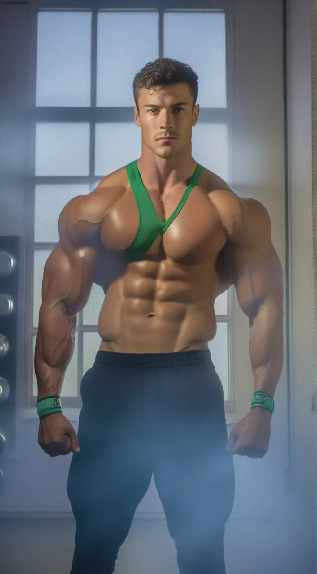 ai character: Leo background