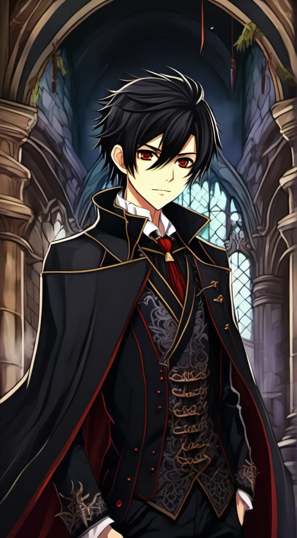 ai character: Damion  background