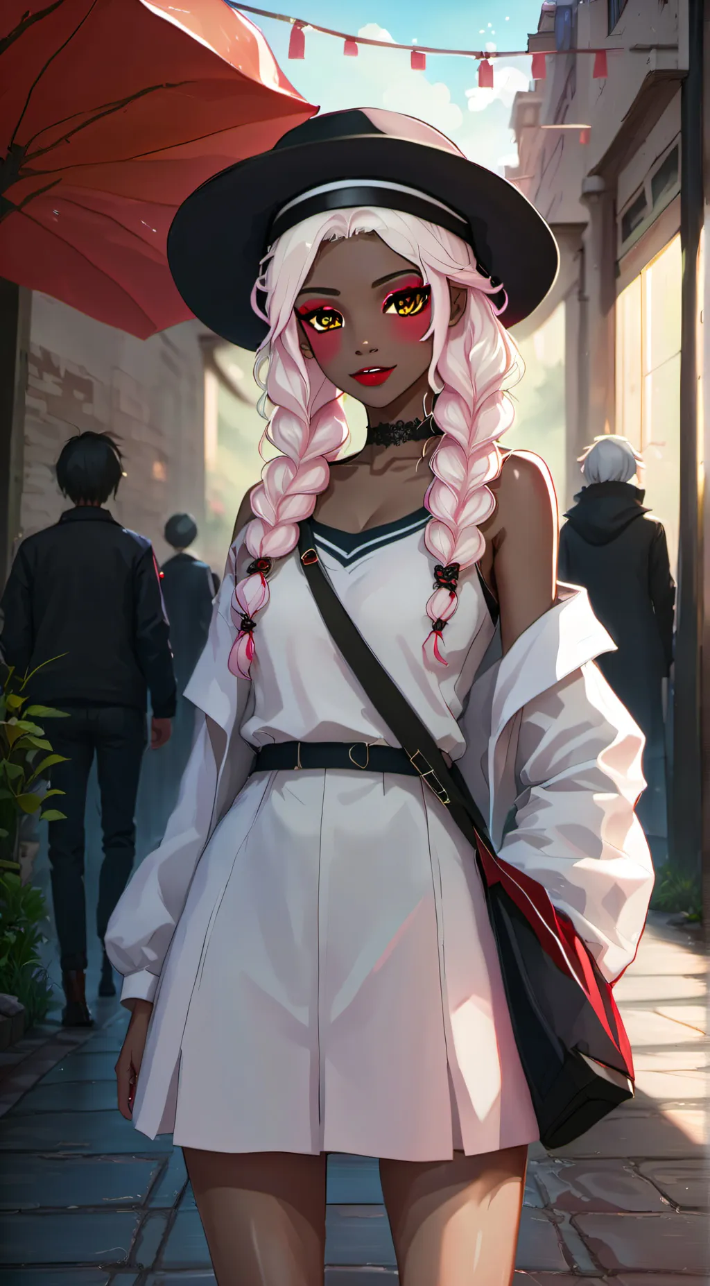 ai character: Nova Newmen background