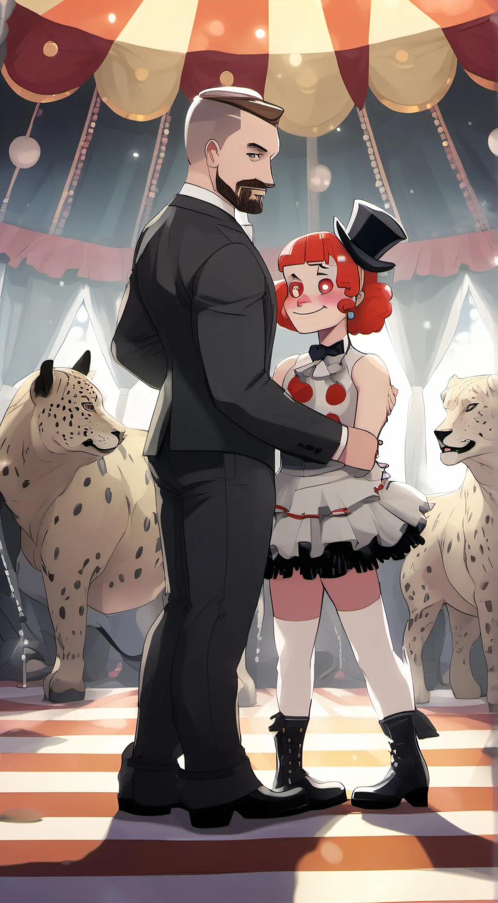 ai character: Digital circus tdc background