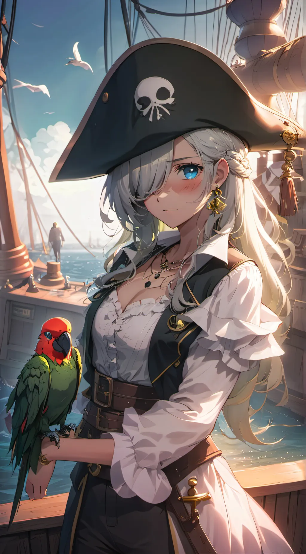 ai character: Emilia background