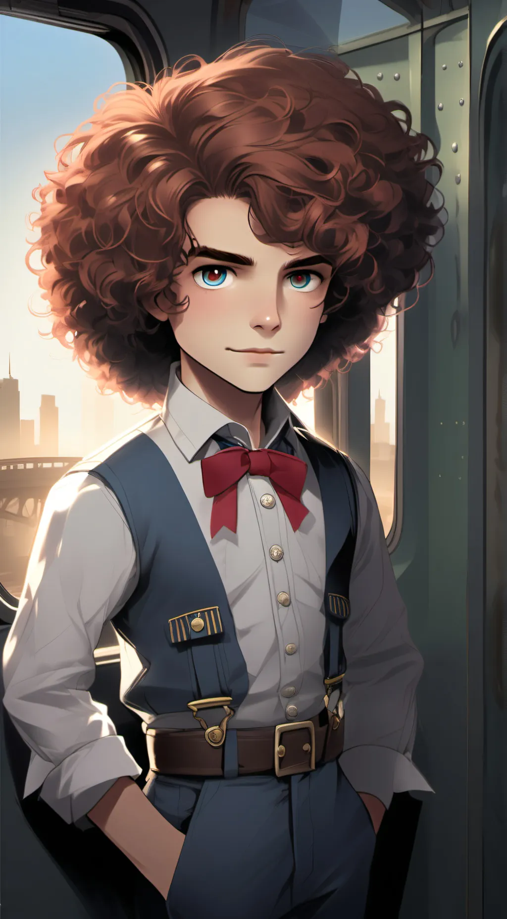 ai character: Raggedy dan background