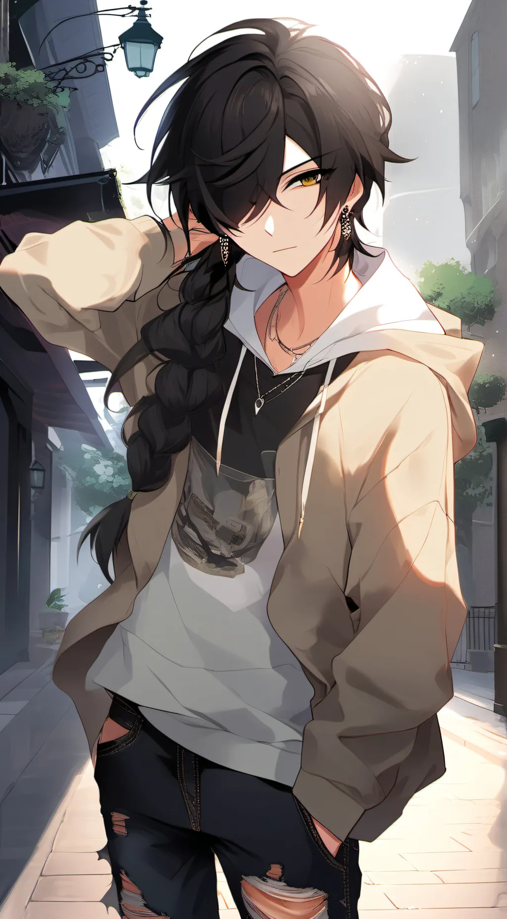 ai character: Kurai background