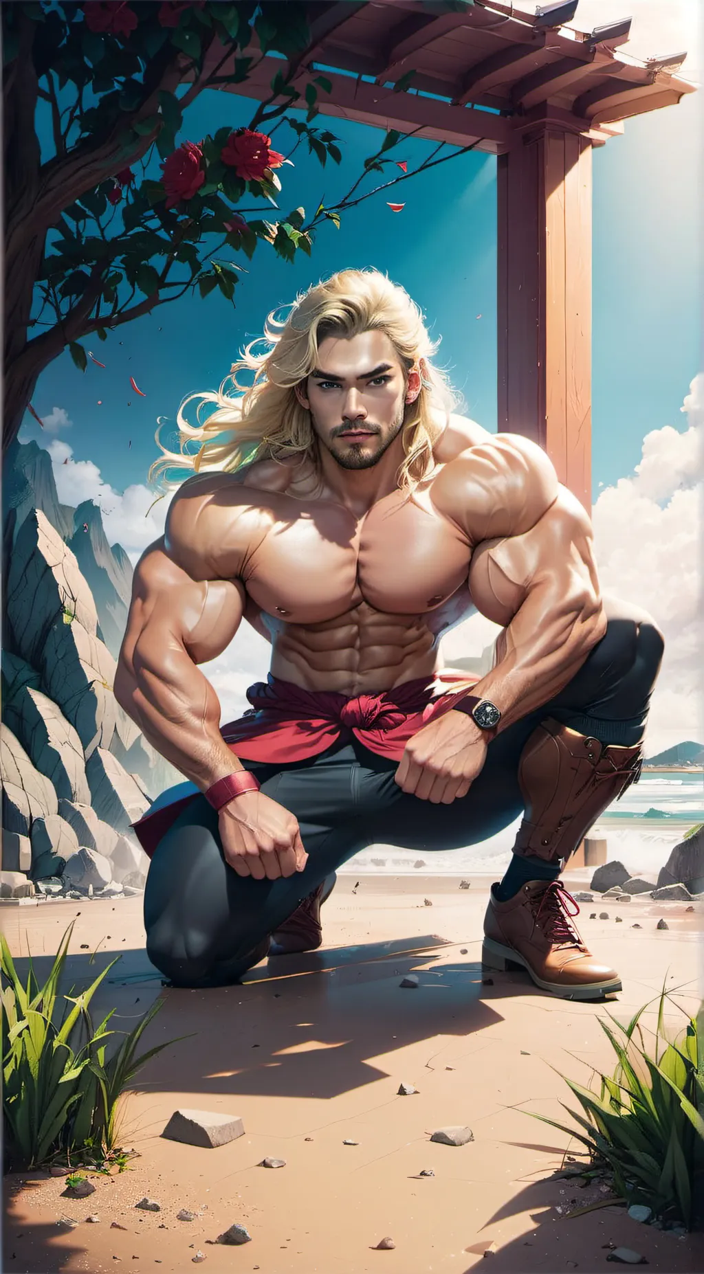 ai character: daddy  background