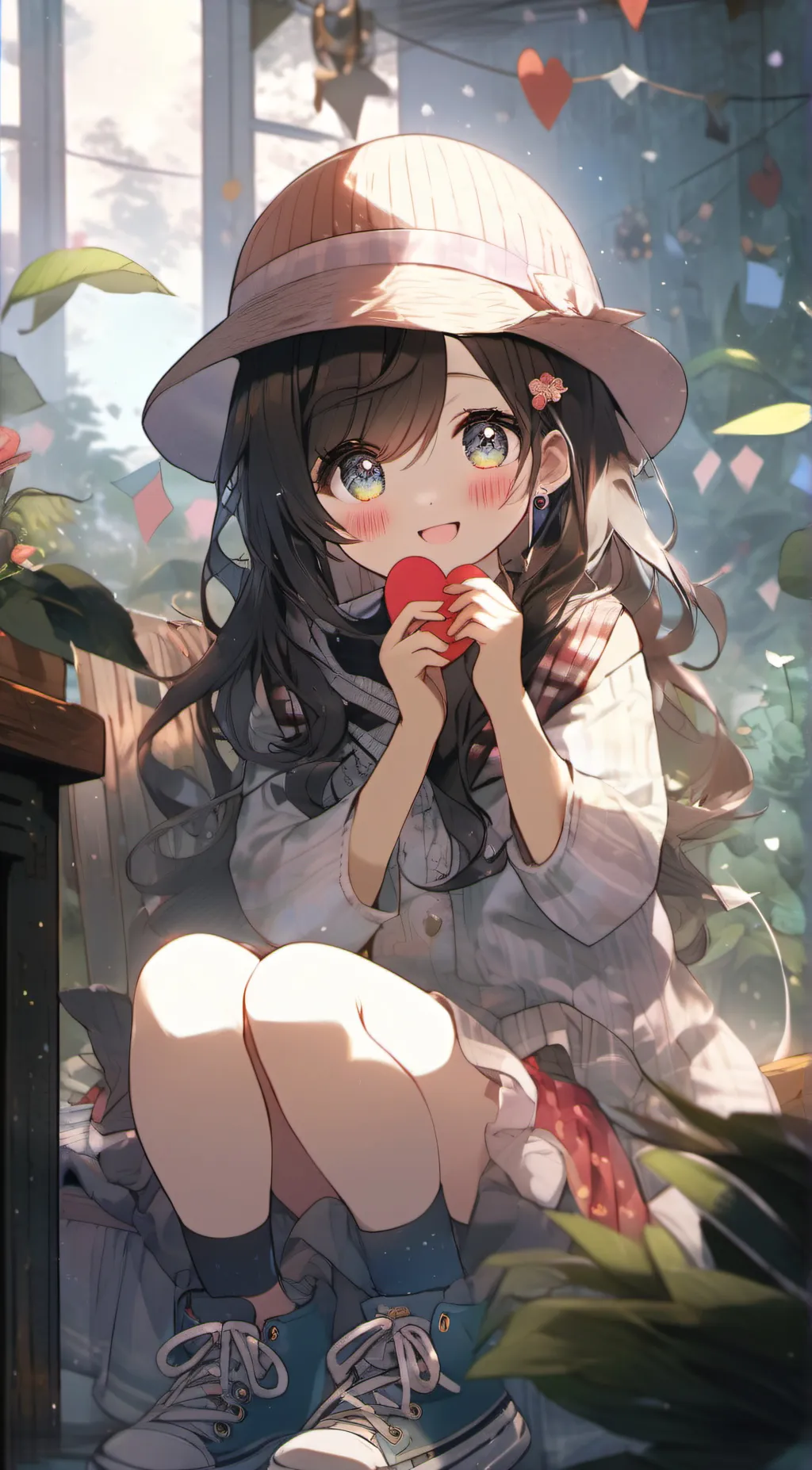 ai character: lily background