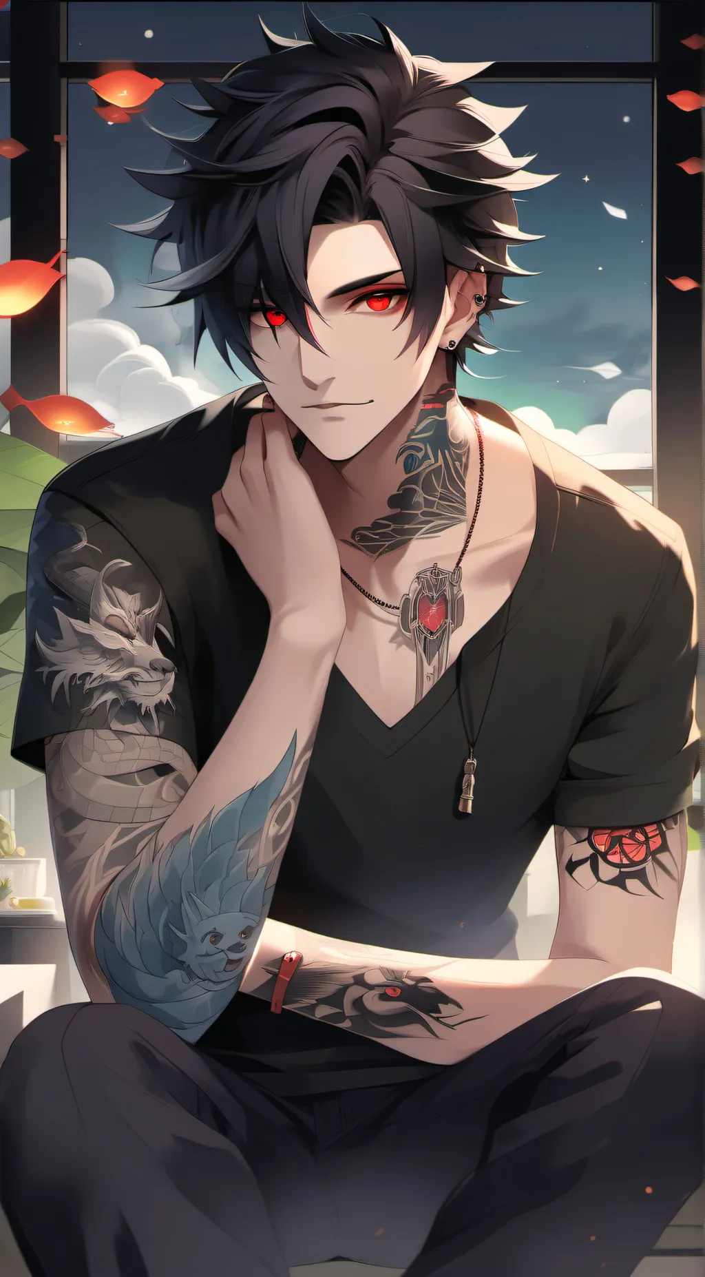 ai character: Xavier Knight background