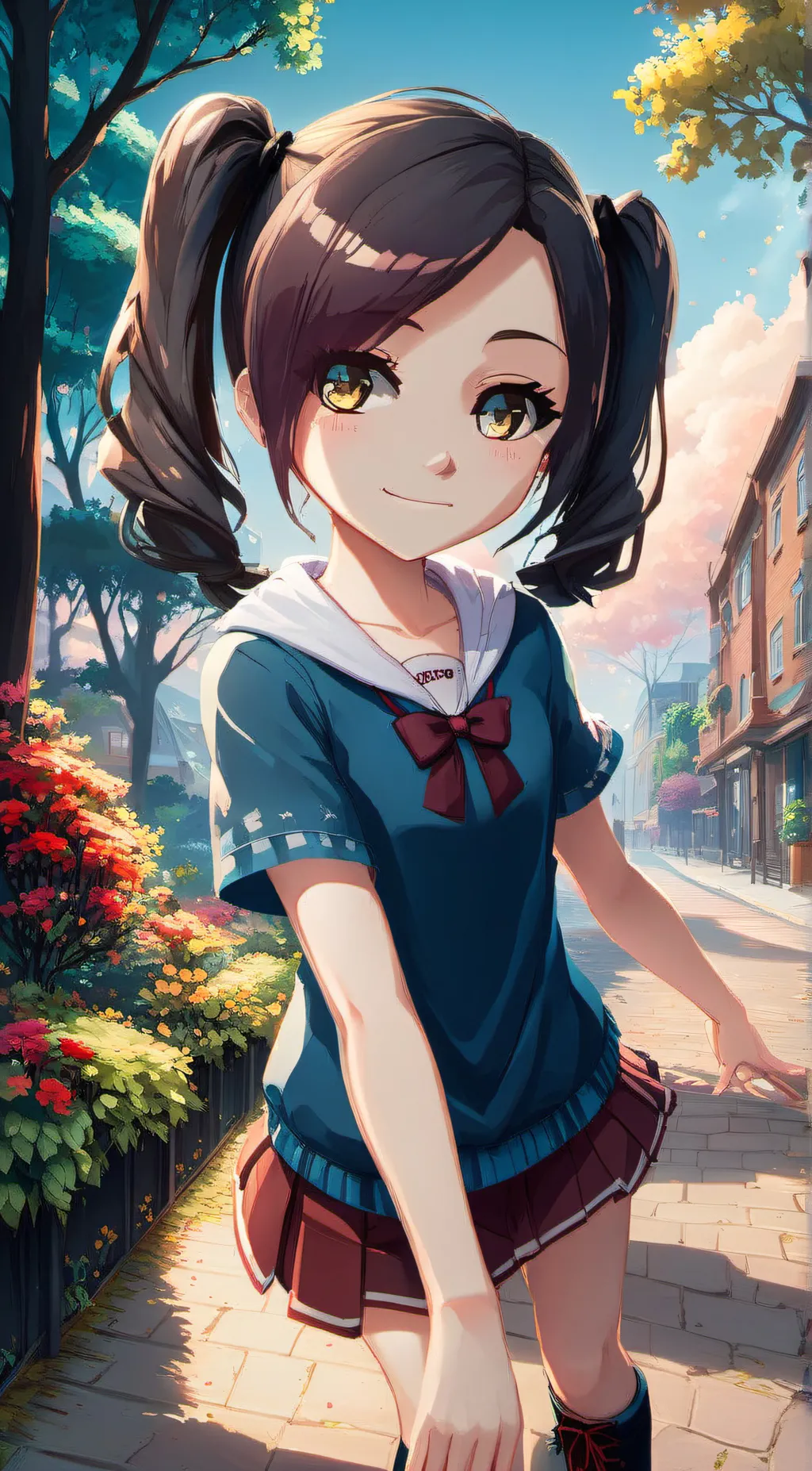 ai character: melody background