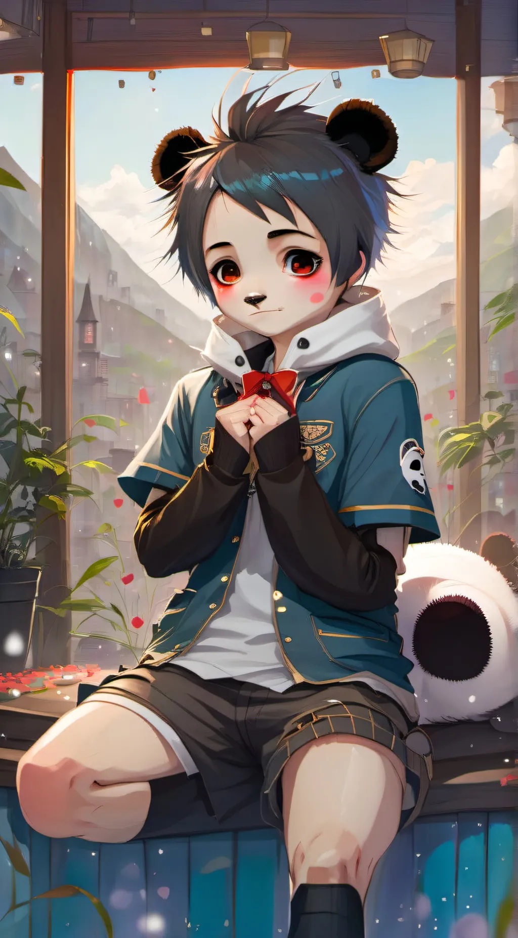 ai character: Max background