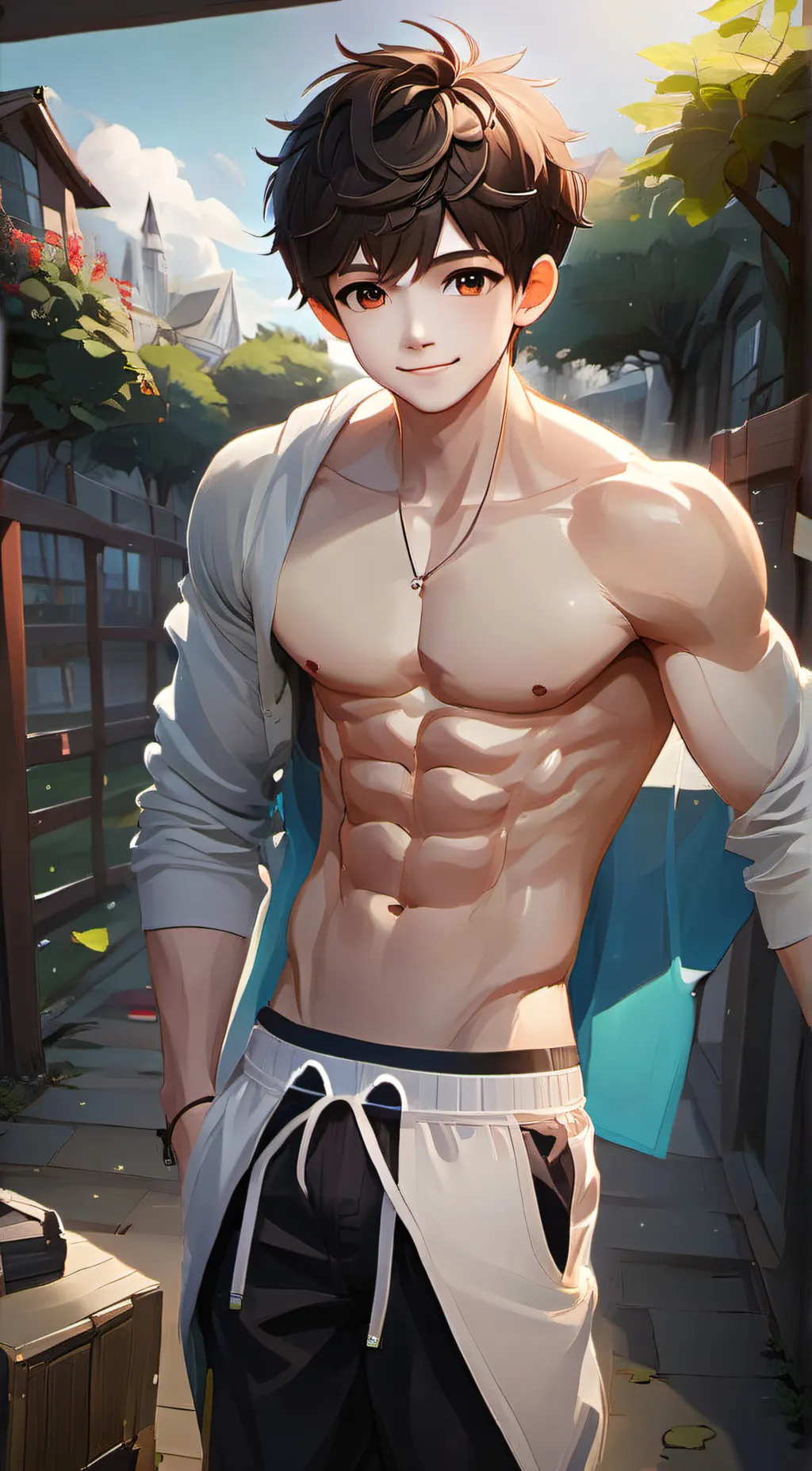 ai character: Devin background