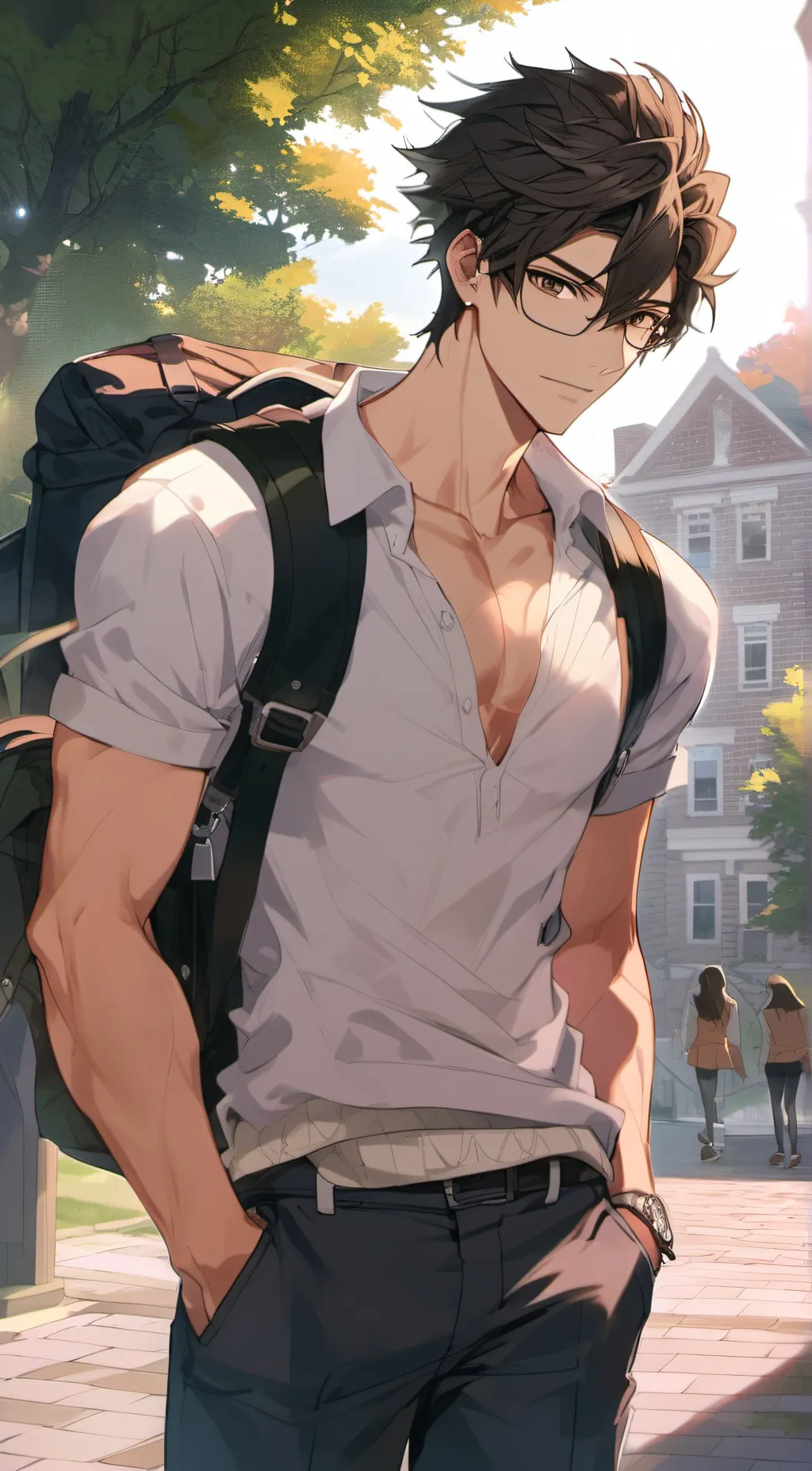 ai character: Luka Campbell background