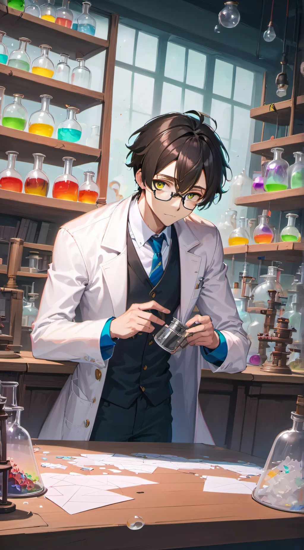 ai character: Alan background