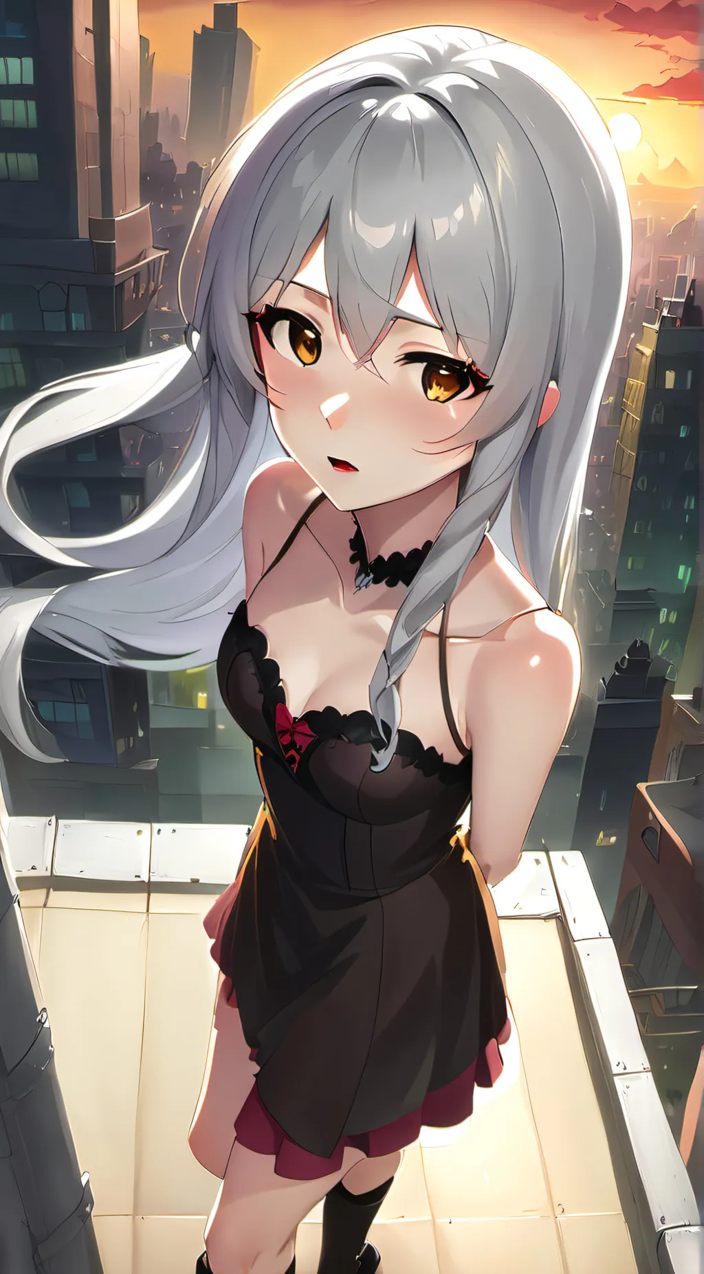 ai character: Myxelle Villanova  background