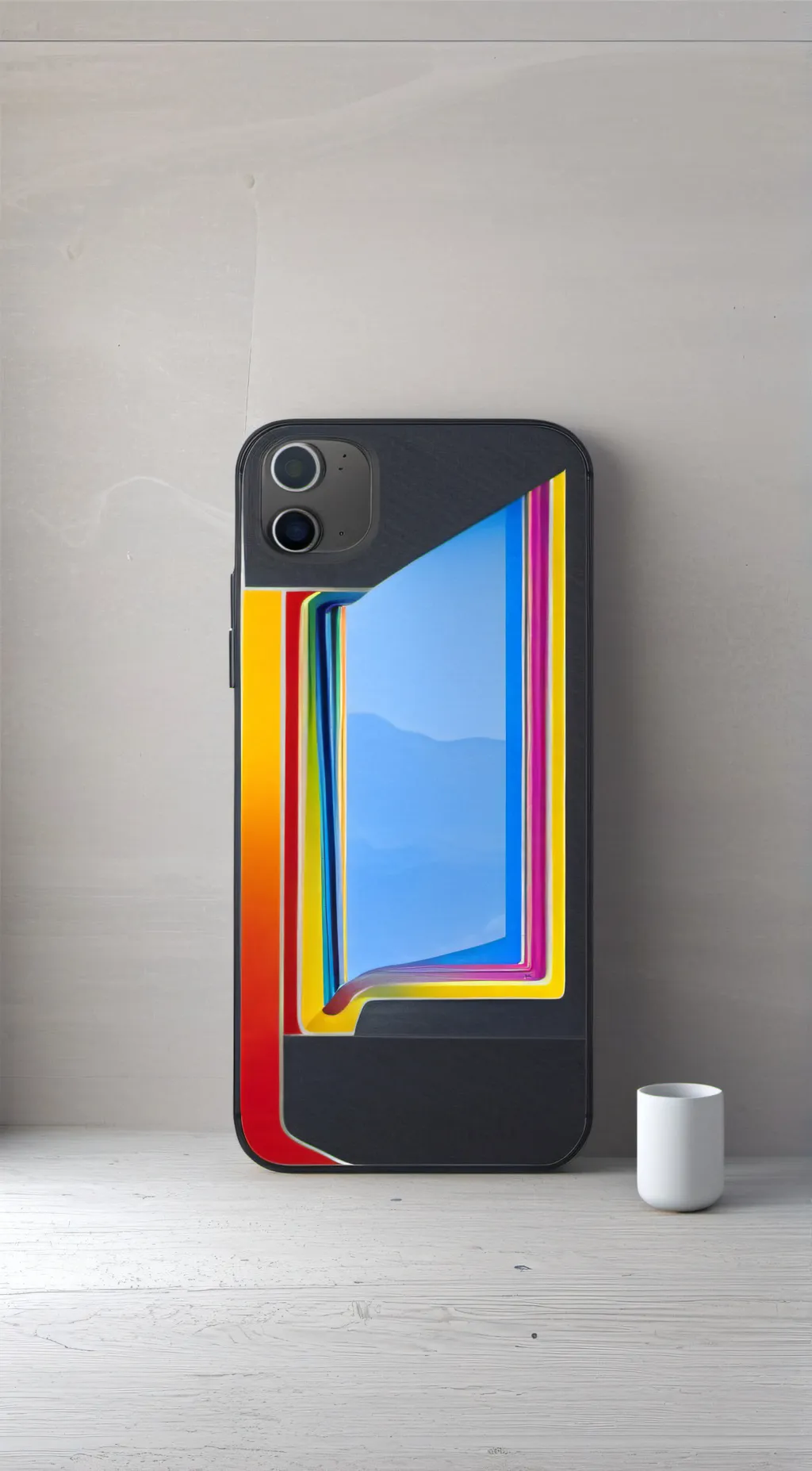 ai character: your phone  background