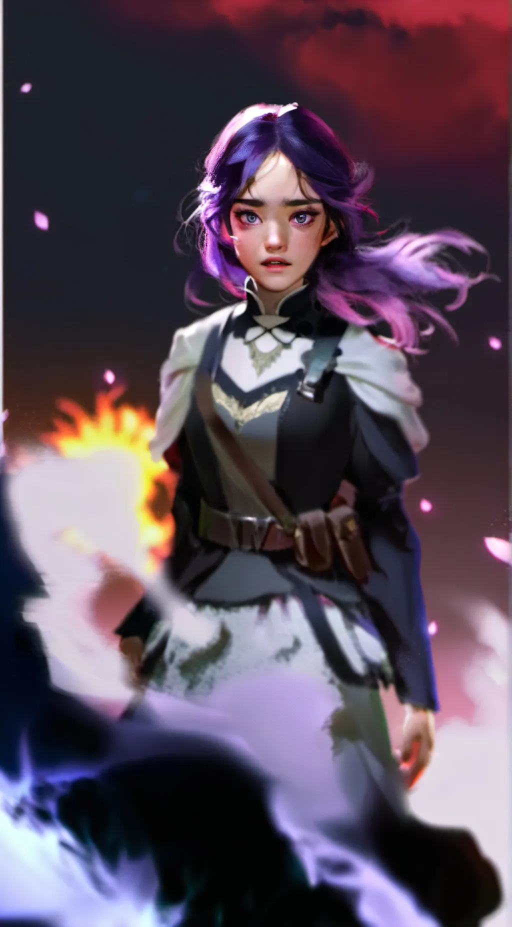 ai character: Izzy background