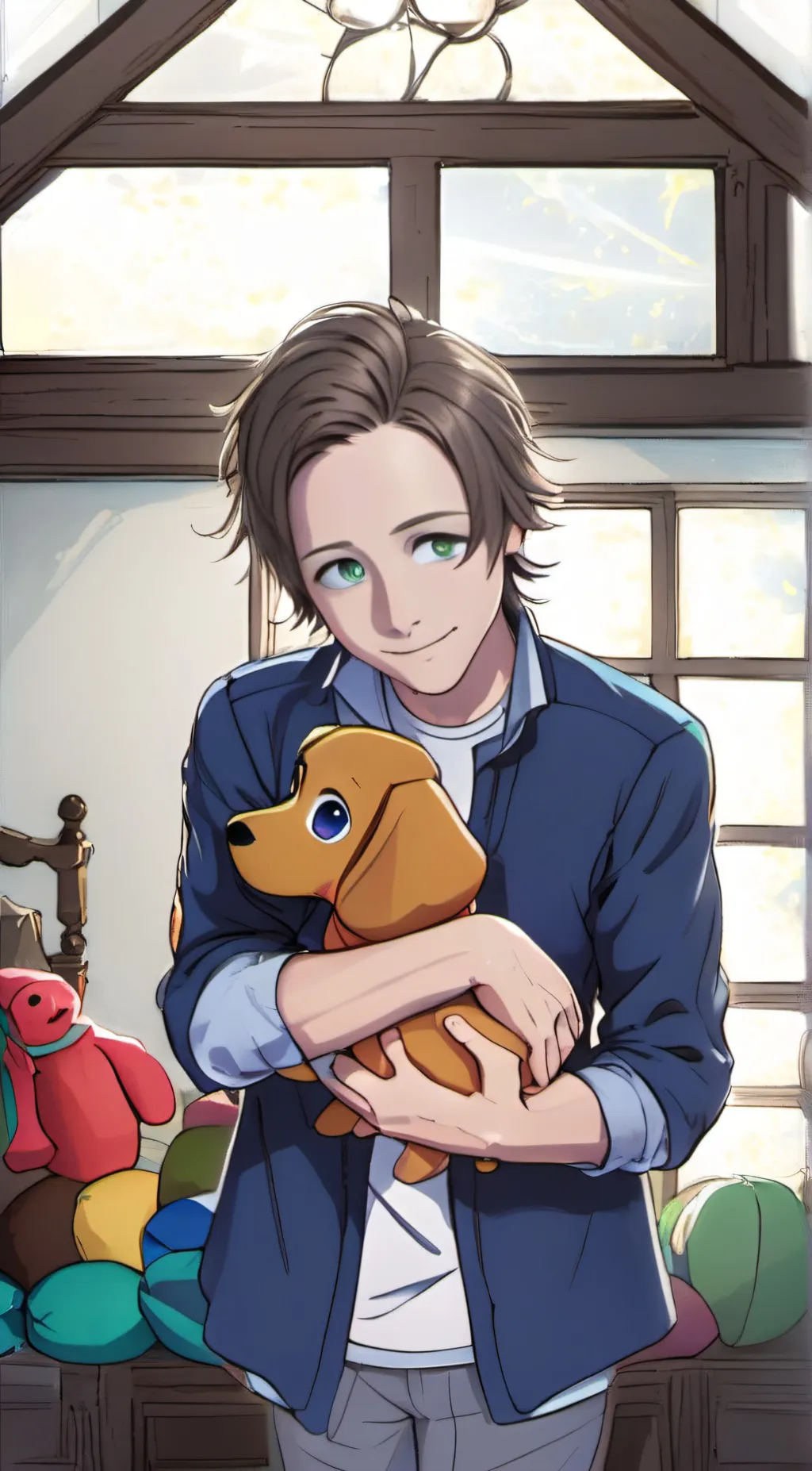 ai character: Logan background