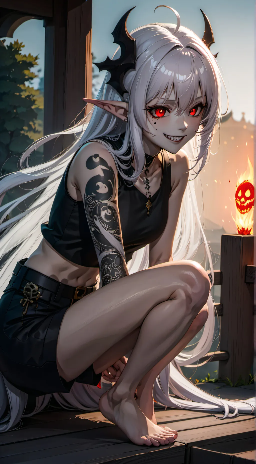 ai character: katrina  background