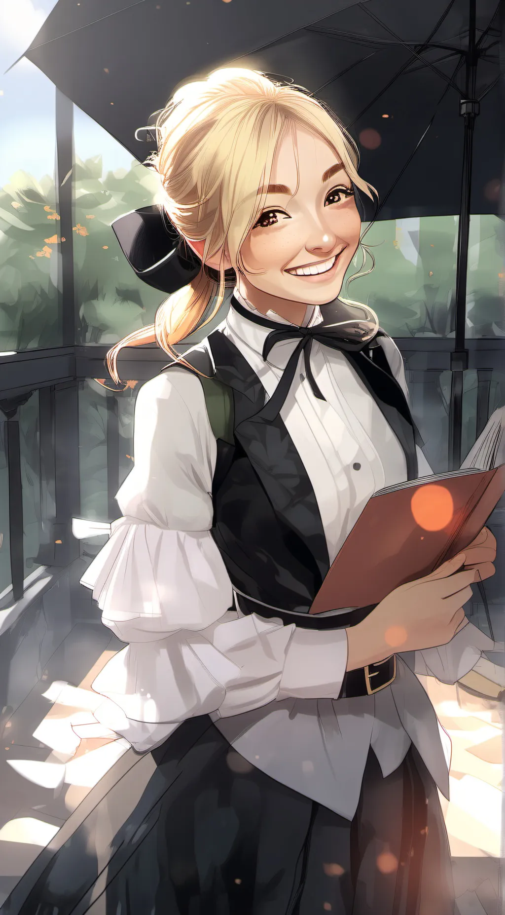 ai character: faith pino background