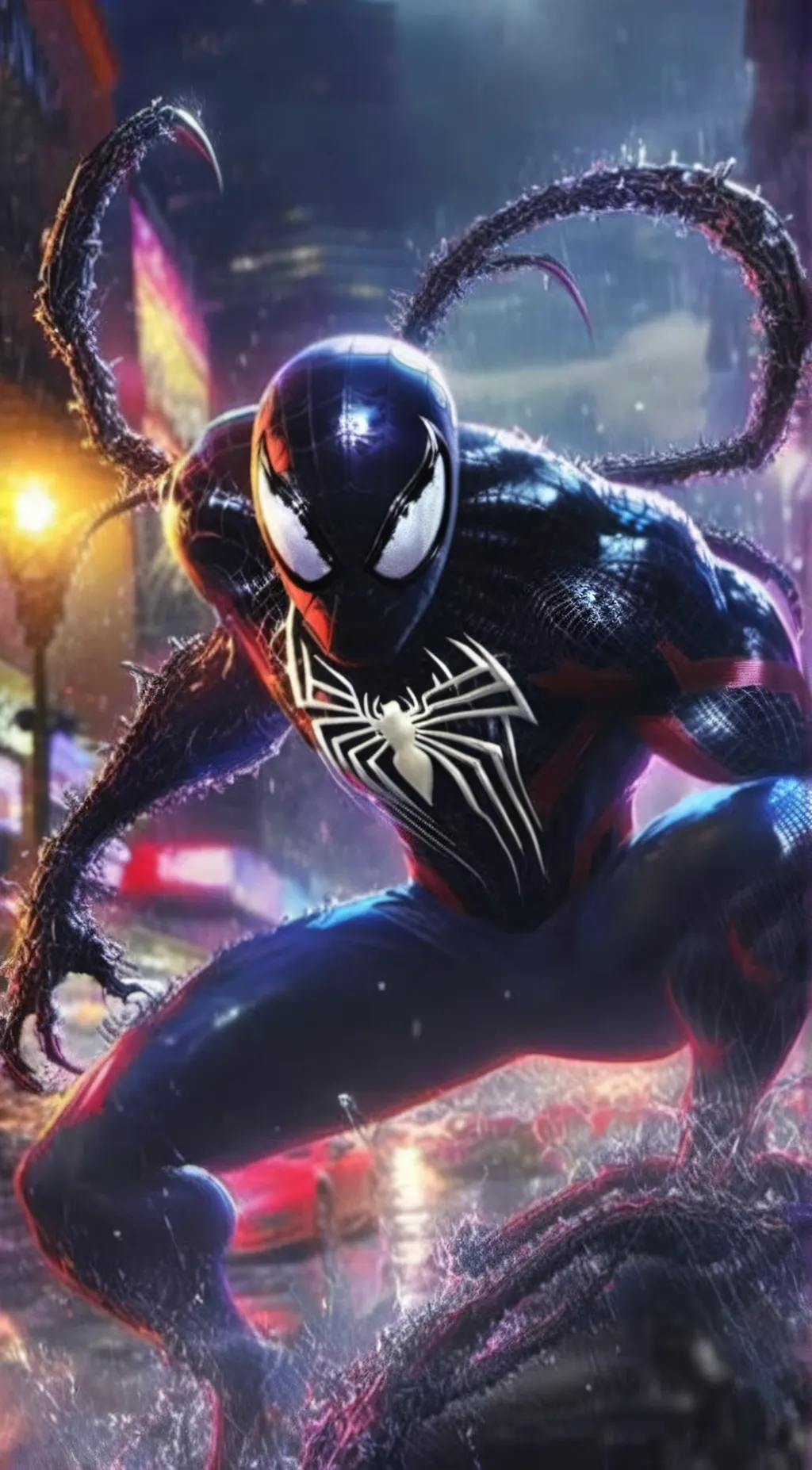 ai character: Venom  background