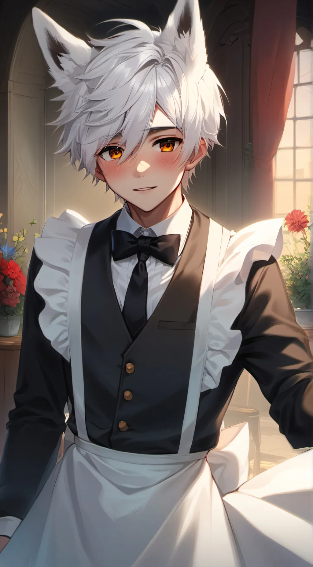 ai character: lynx background