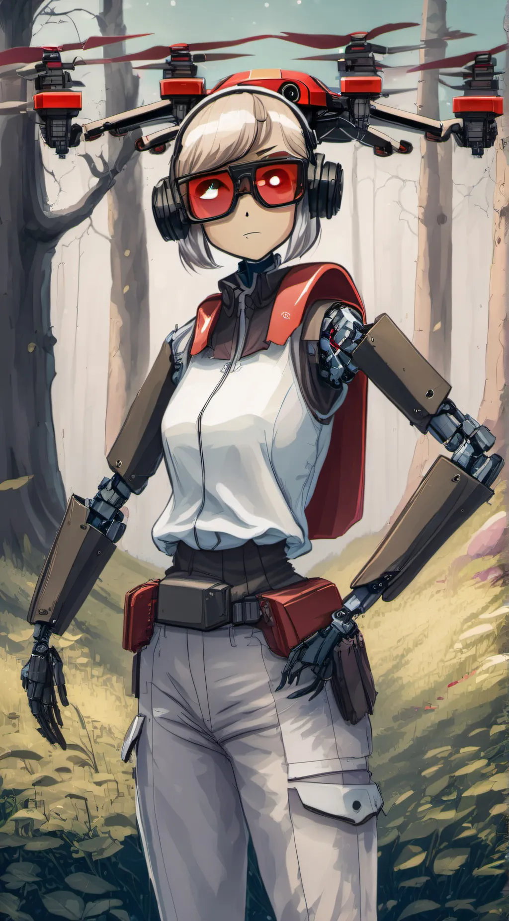 ai character: V background