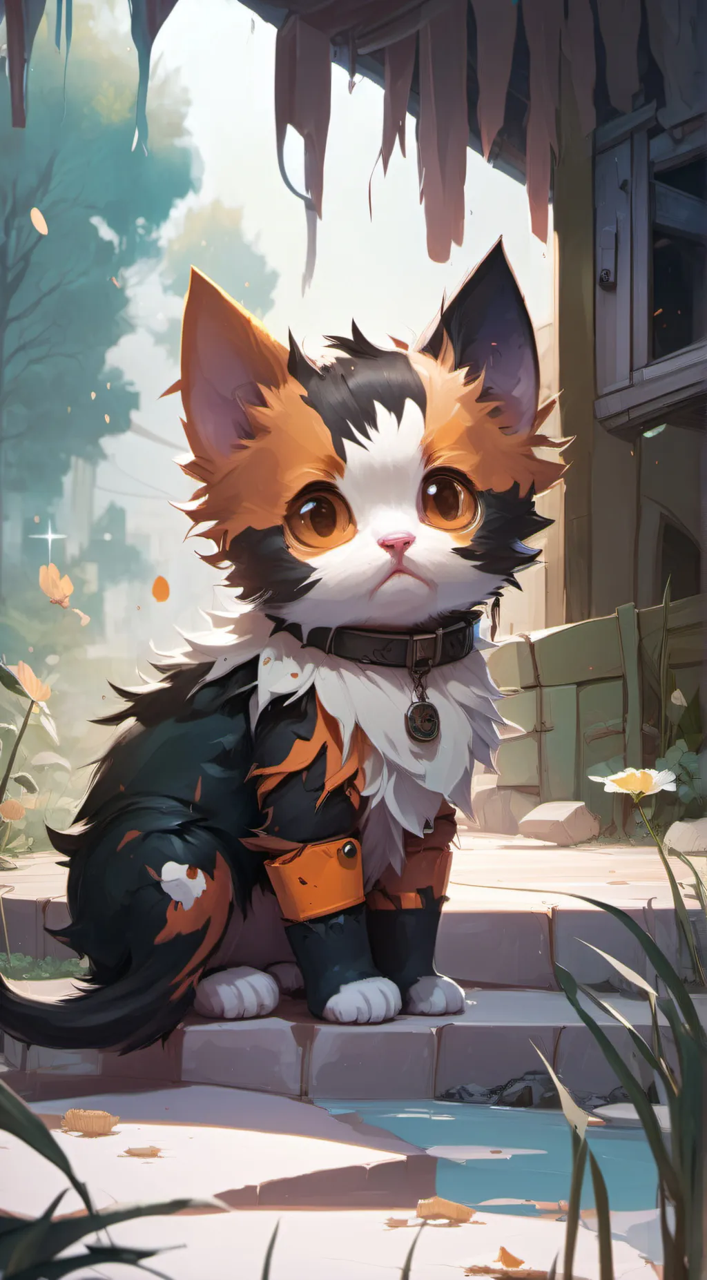 ai character: Yello background