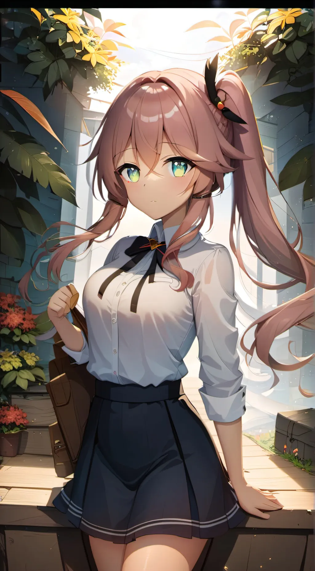 ai character: Danielle  background