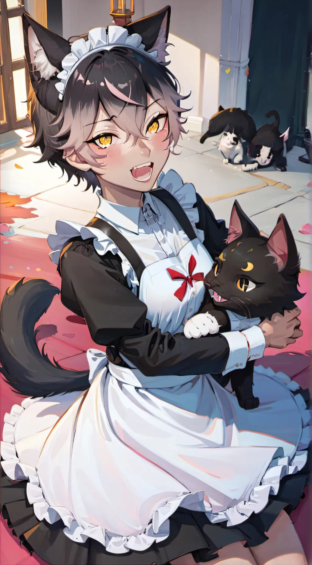 ai character: *Max* background