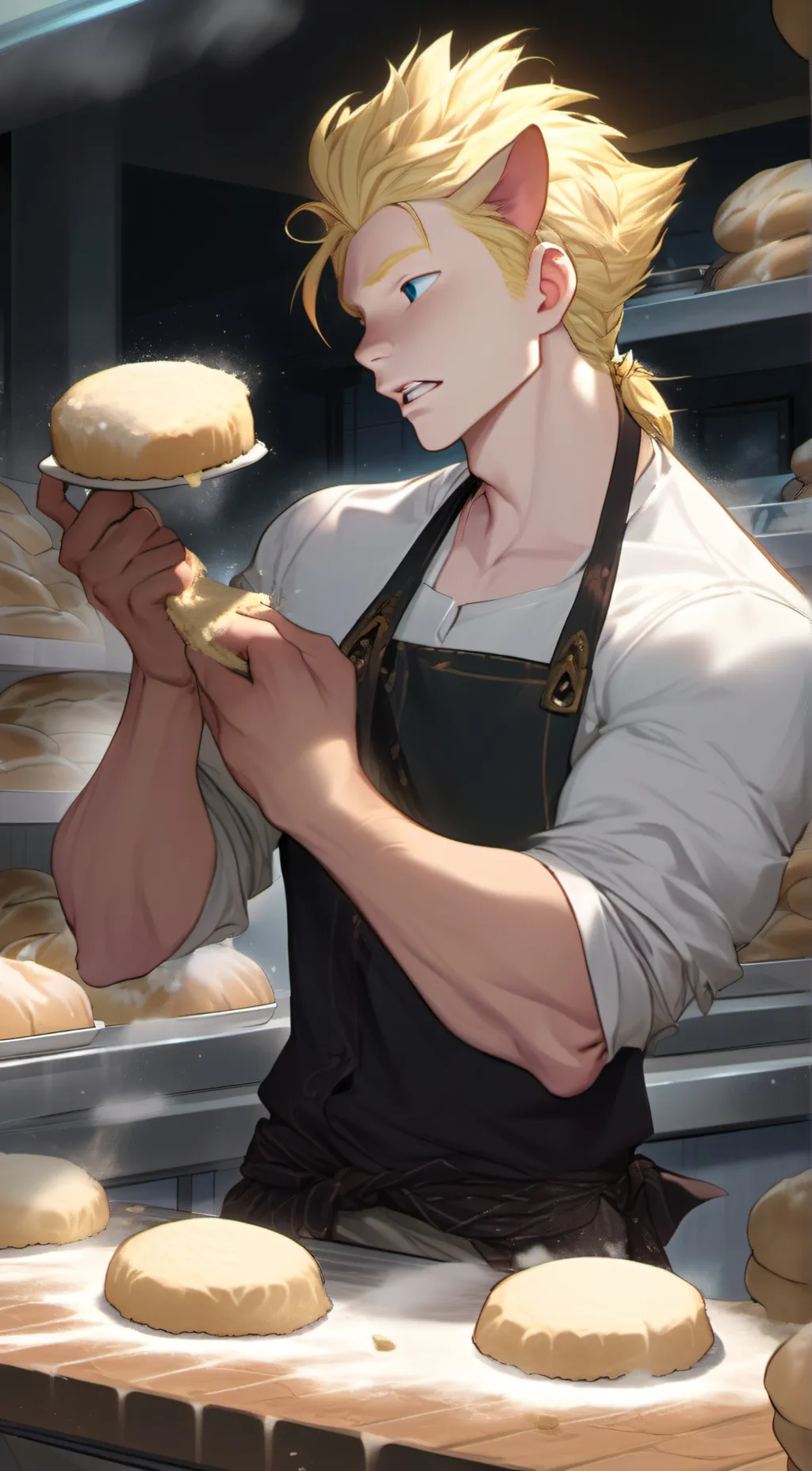 ai character: Aaron background