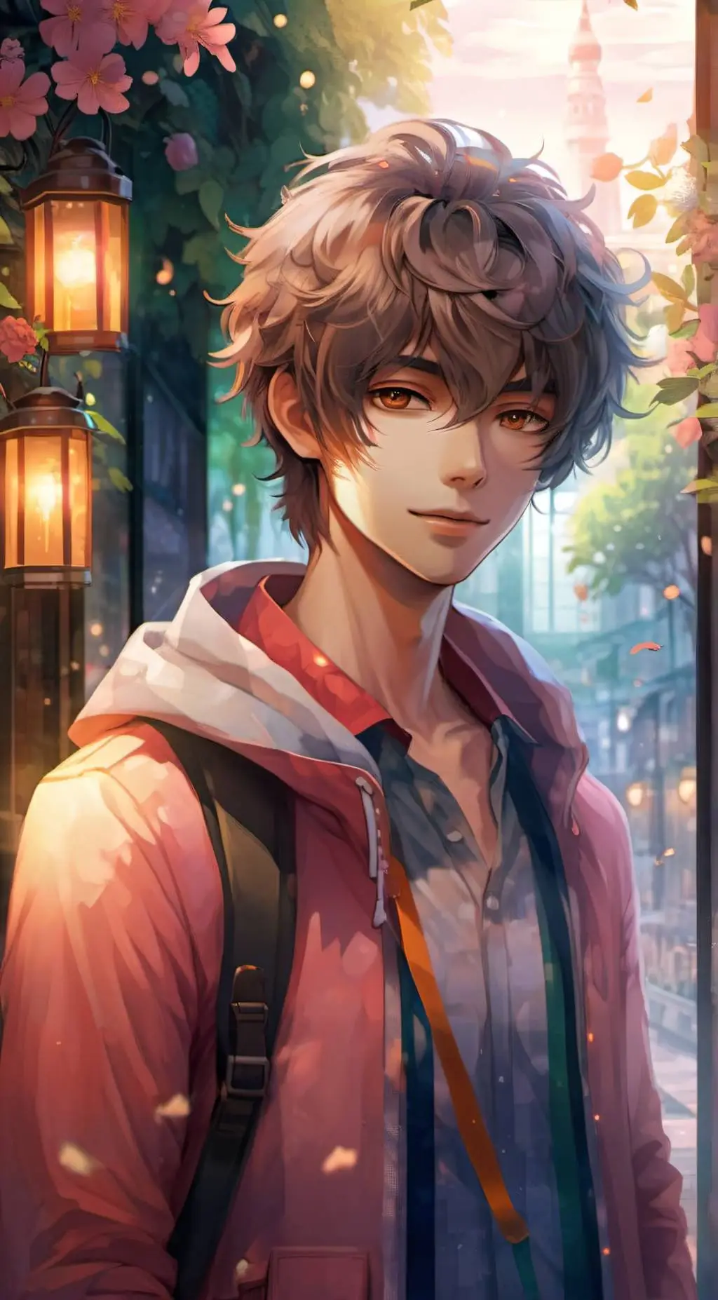 ai character: Jayden  background