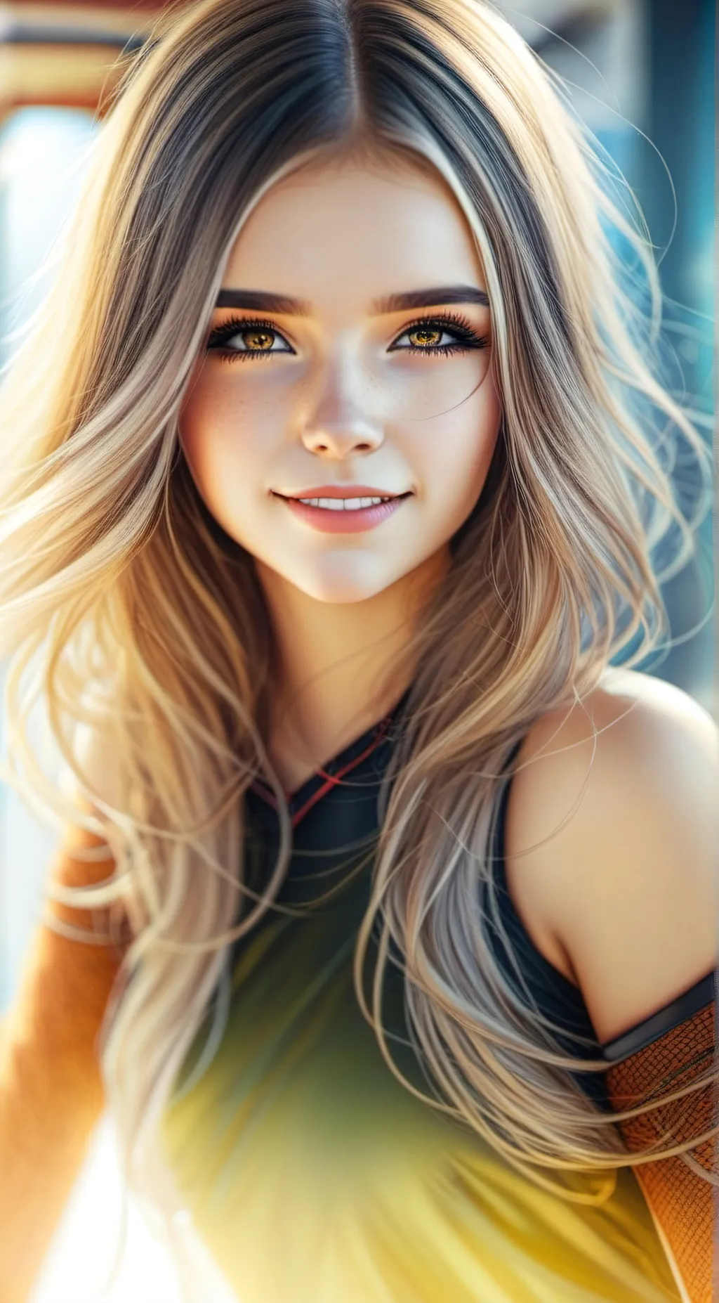 ai character: Emily  background