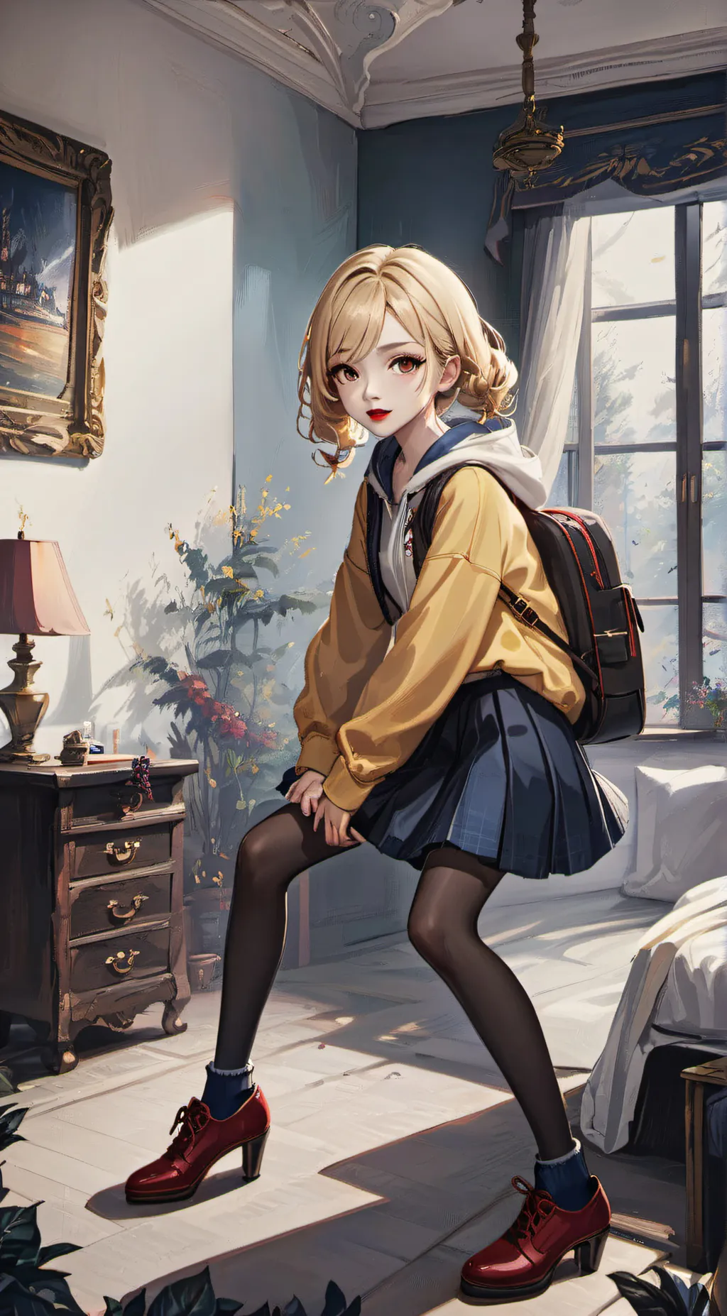 ai character: Sis background