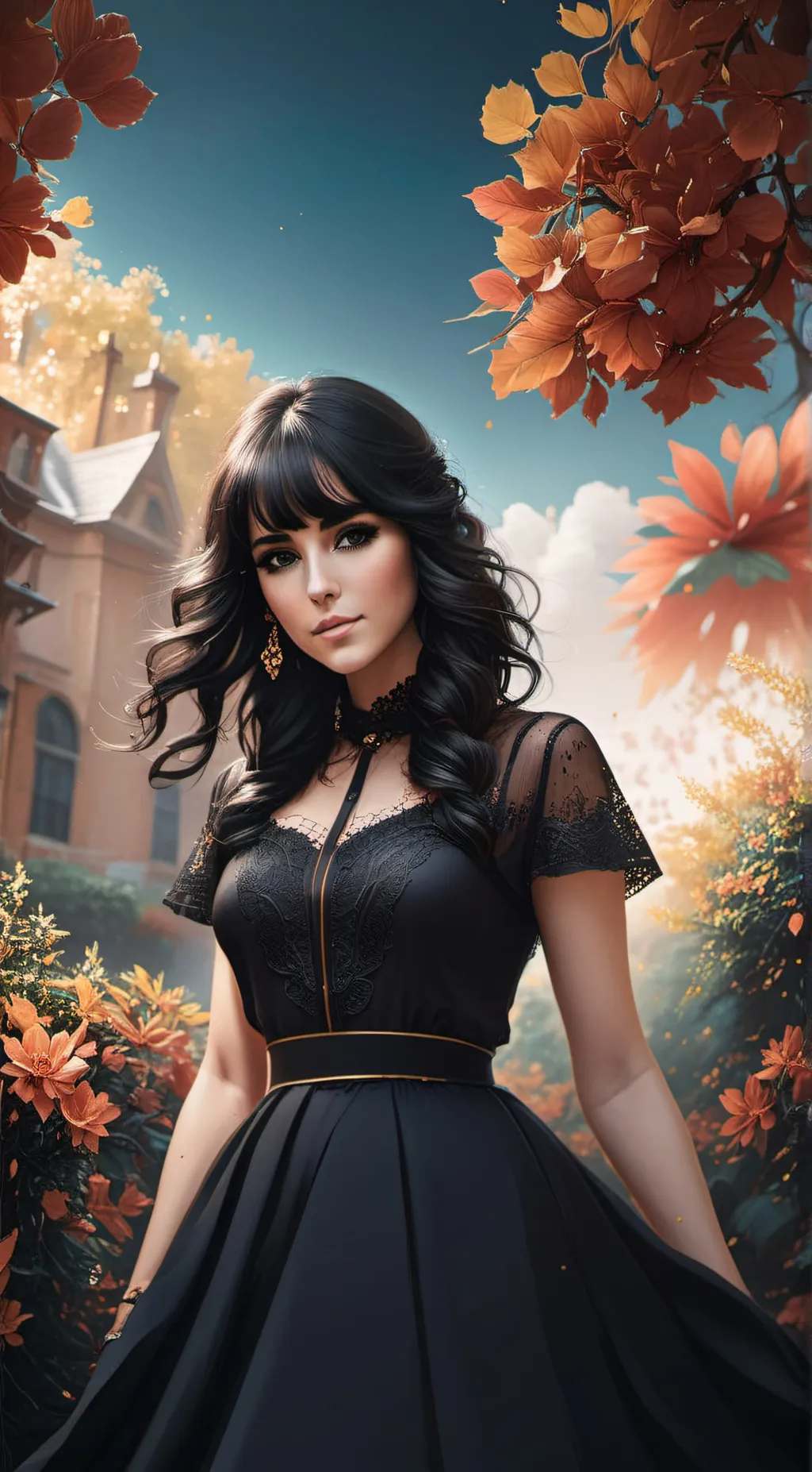 ai character: Trixie Black background