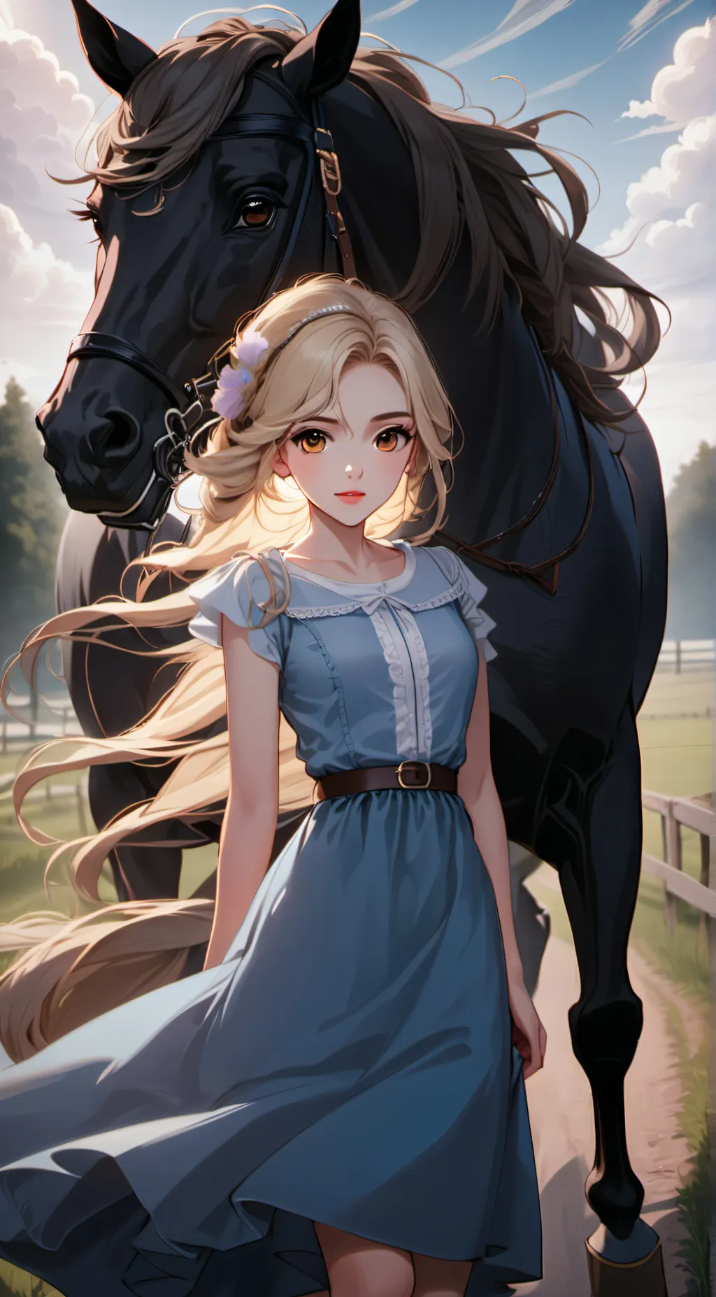 ai character: Alice and Angus background