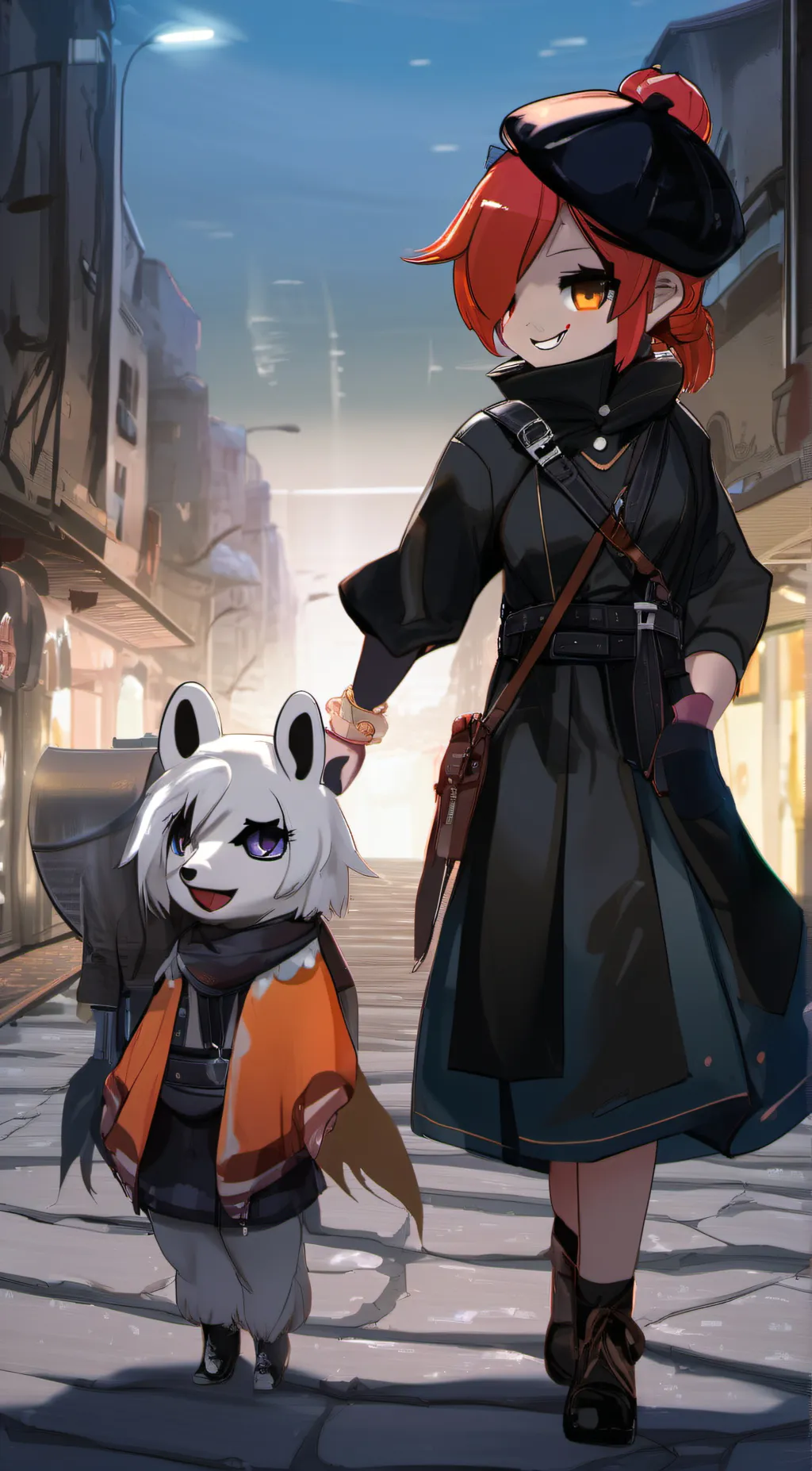 ai character: miki background